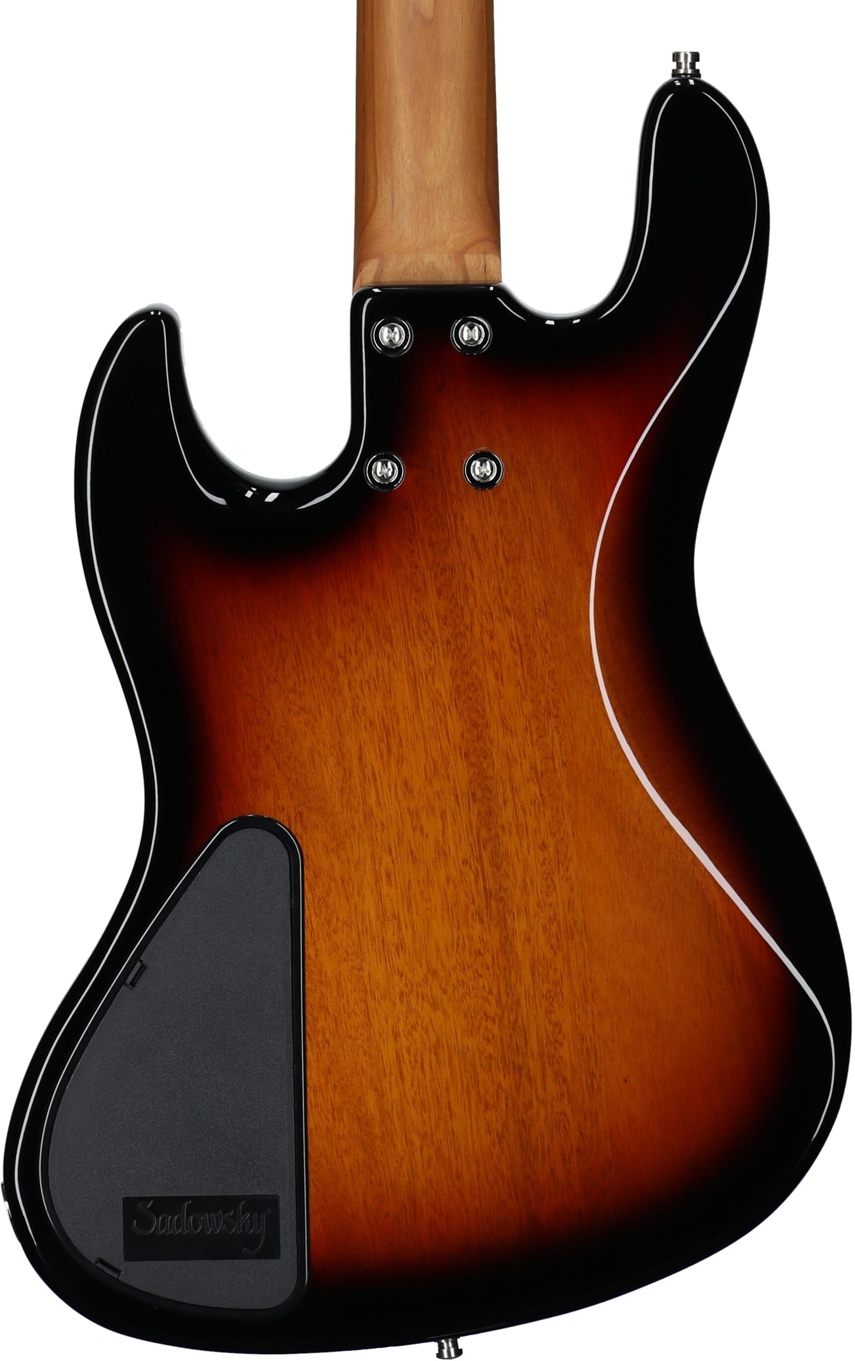 Sadowsky MetroExpress MV4 Electric Bass, Morado Fingerboard (with Gig Bag), Sunburst, Body Straight Back