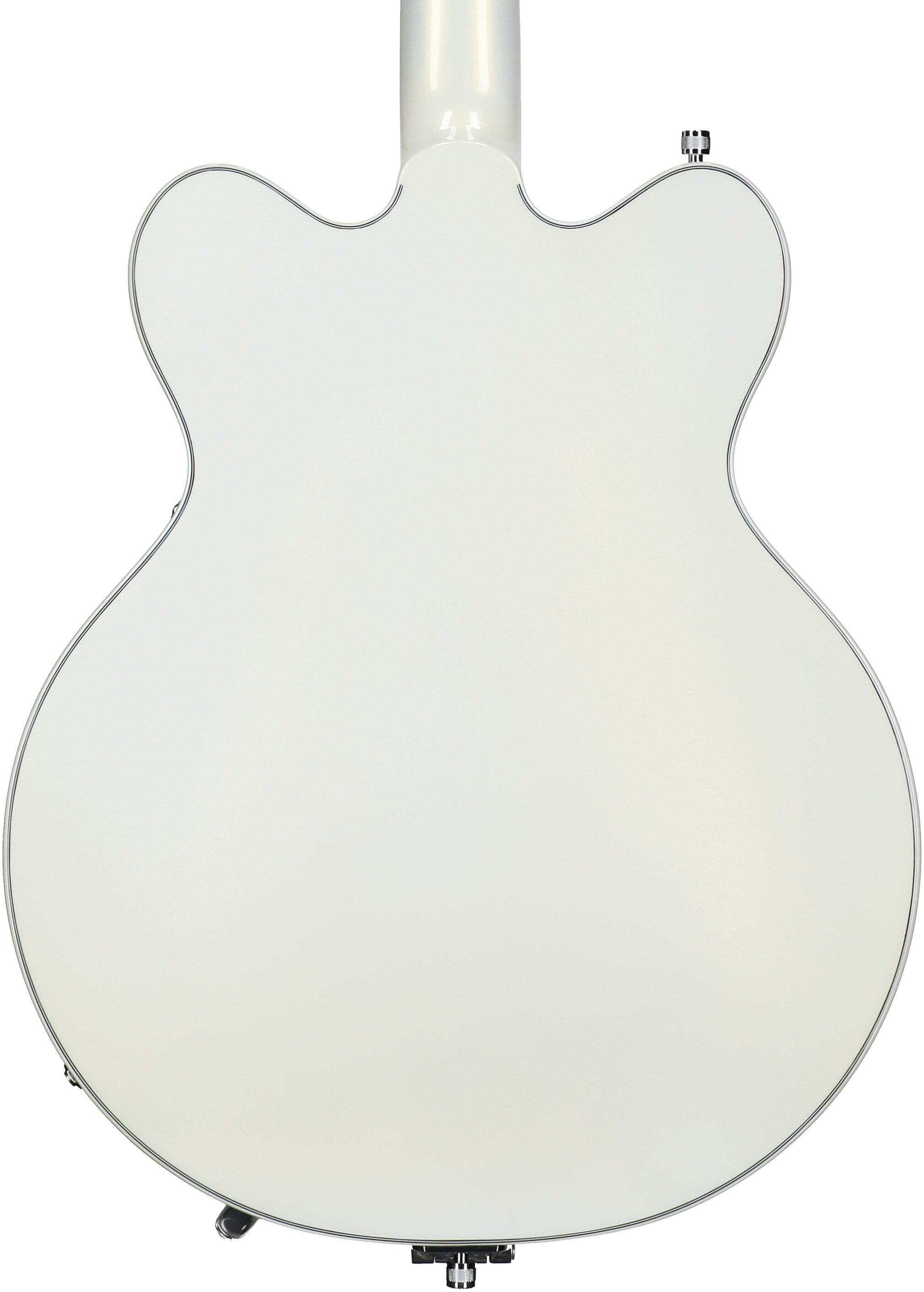 Gretsch G5622T-140 Electromatic 140th Anniversary Block Double-Cut Electric Guitar, Pearl, Body Straight Back