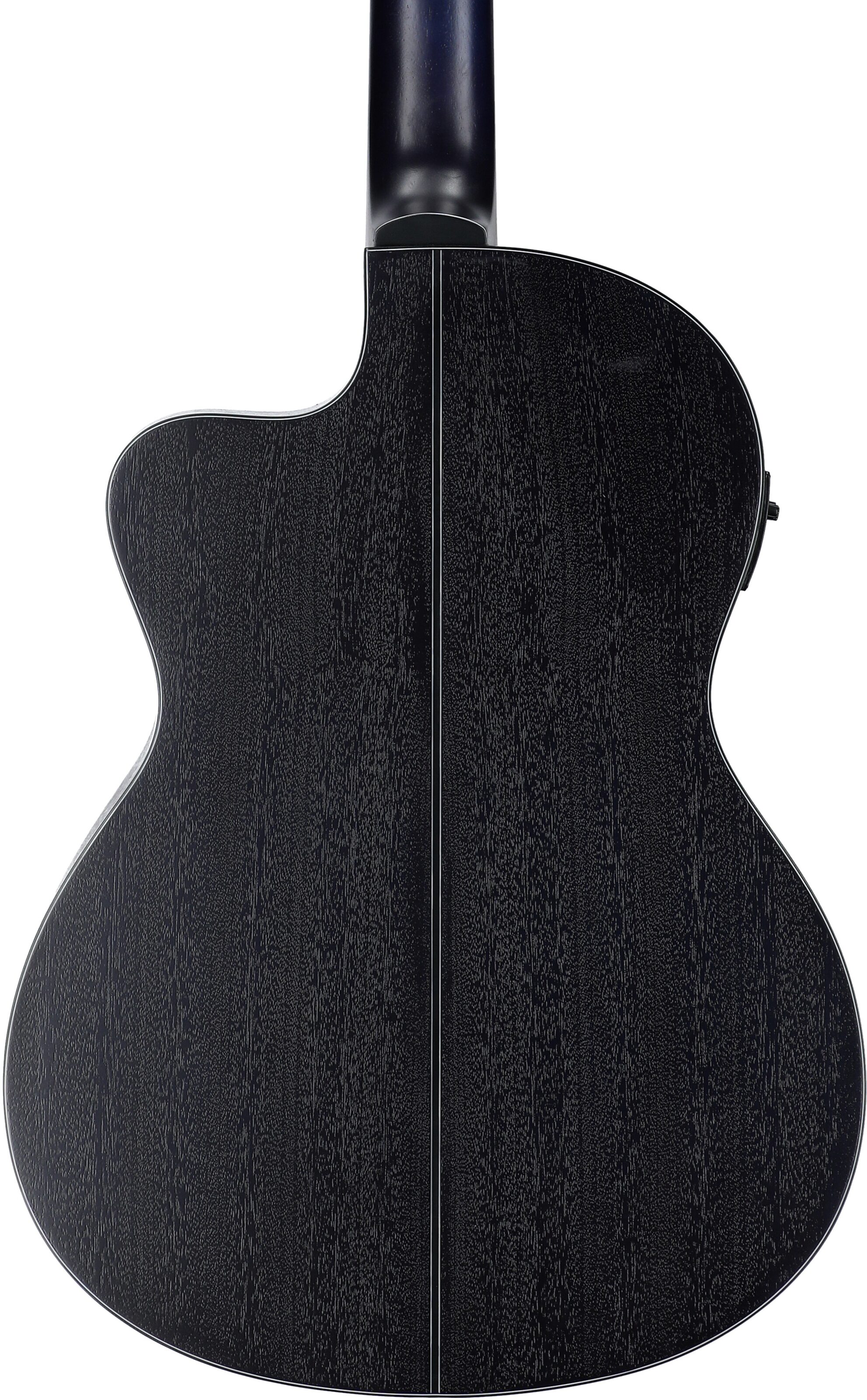 Ibanez GA5FMTCE Acoustic-Electric Classical Guitar, Open Pore Berry, Body Straight Back