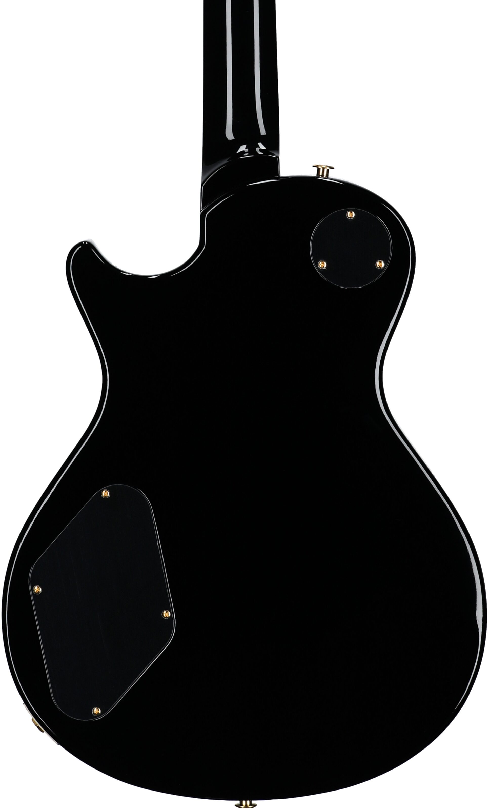 PRS Paul Reed Smith Tremonti Stoptail 10-Top Electric Guitar (with Case), Gray Black, Body Straight Back