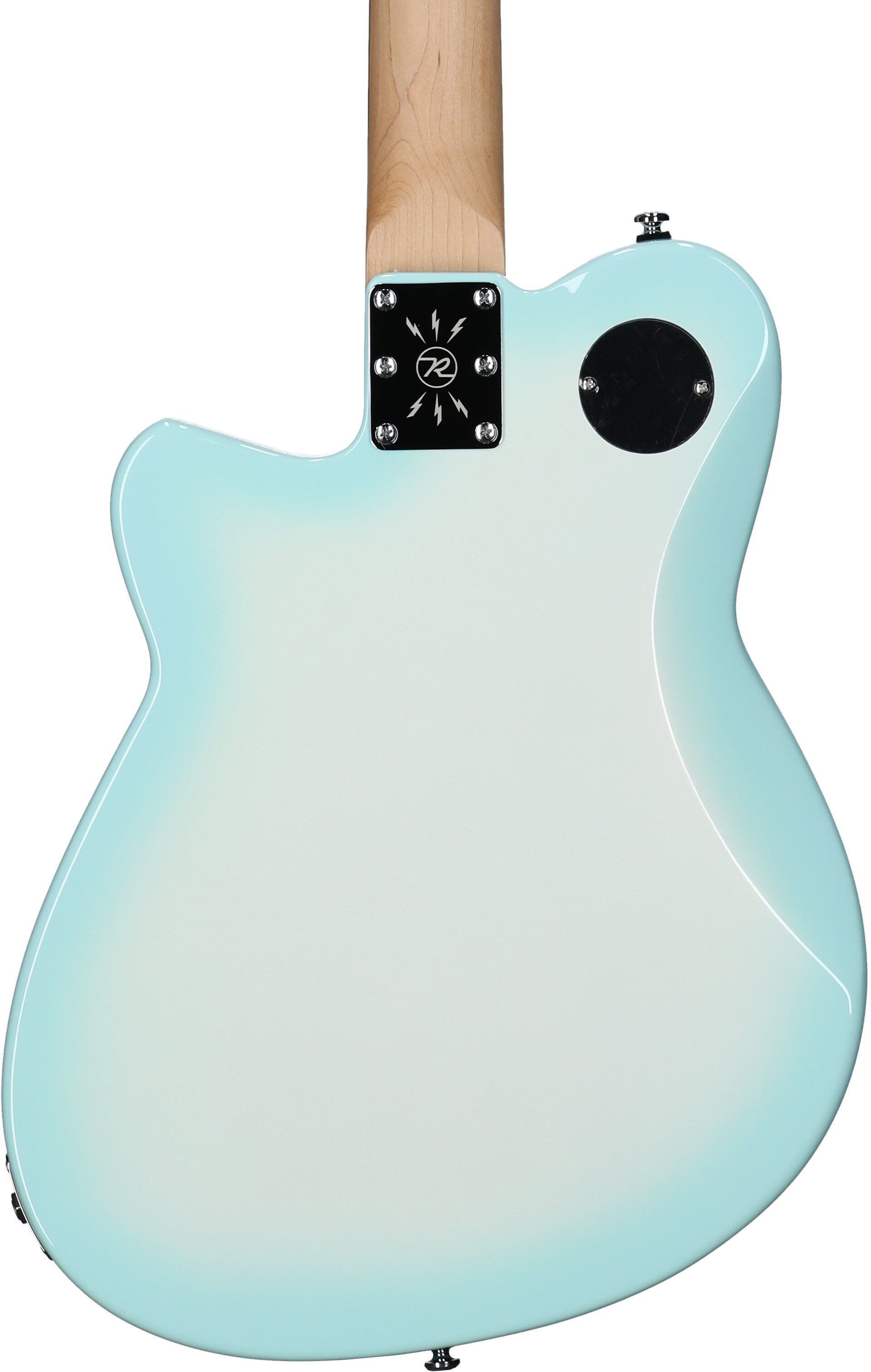 Reverend Double Agent OG Electric Guitar, Chronic Blue Burst, Rosewood Fretboard, Body Straight Back