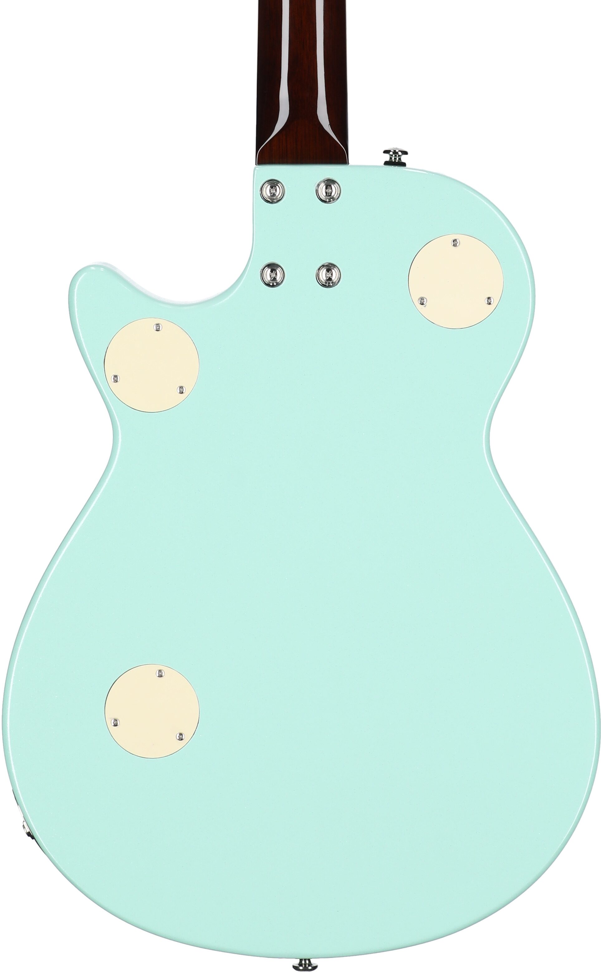 Gretsch Streamliner Jet Club Electric Guitar, Mint Metallic, Body Straight Back