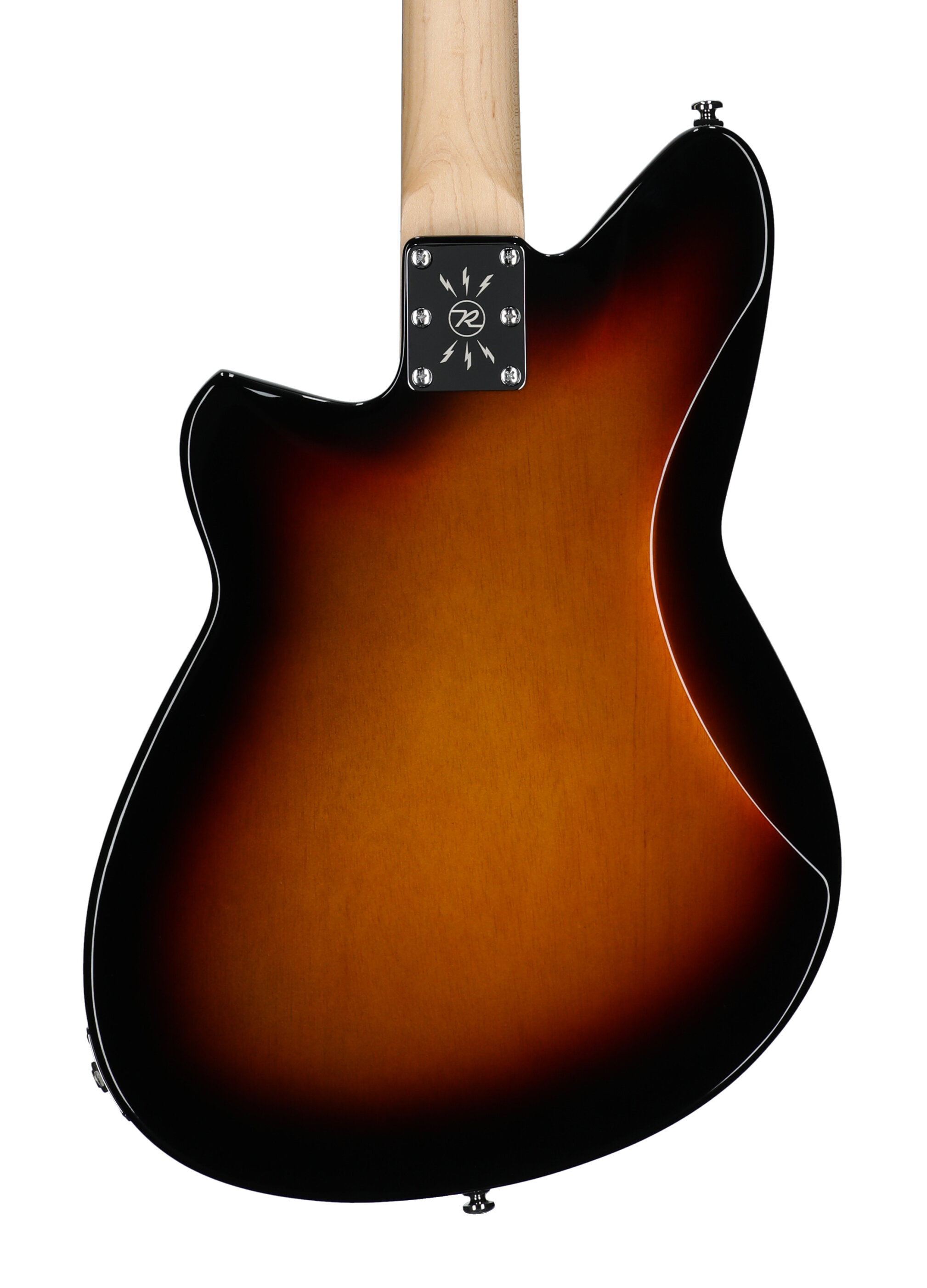 Reverend Jetstream HCB Electric Guitar, 3-Tone Burst, Body Straight Back