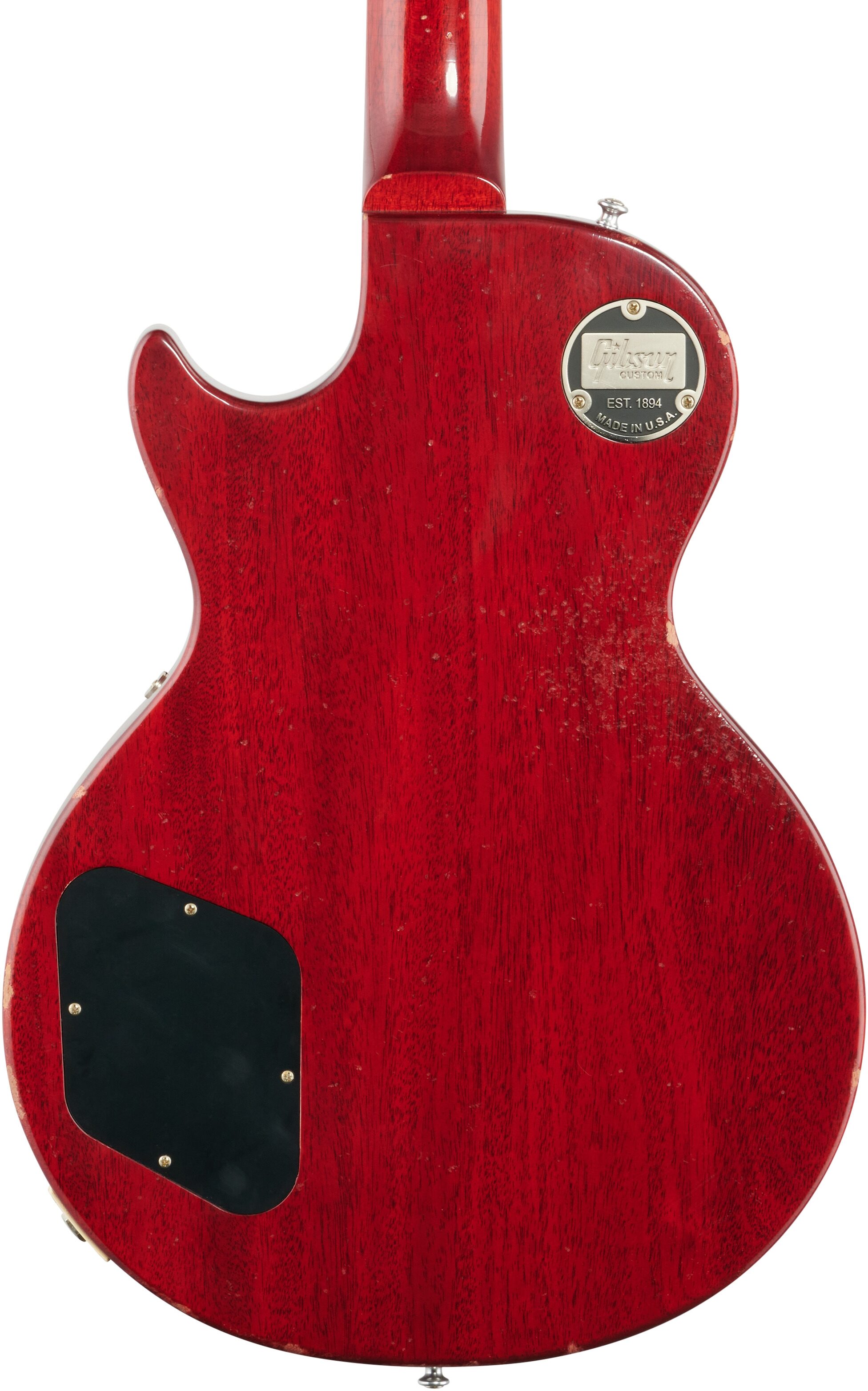 Gibson Custom 1959 Les Paul Standard Murphy Lab Light Aged Electric Guitar (with Case), Royal Tea, Body Straight Back