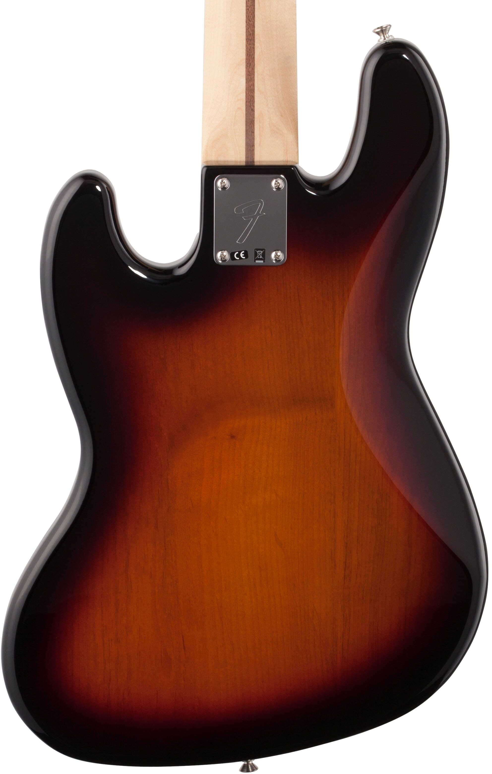 Fender Player Jazz Bass V Pau Ferro, 5-String, 3-Color Sunburst, Body Straight Back
