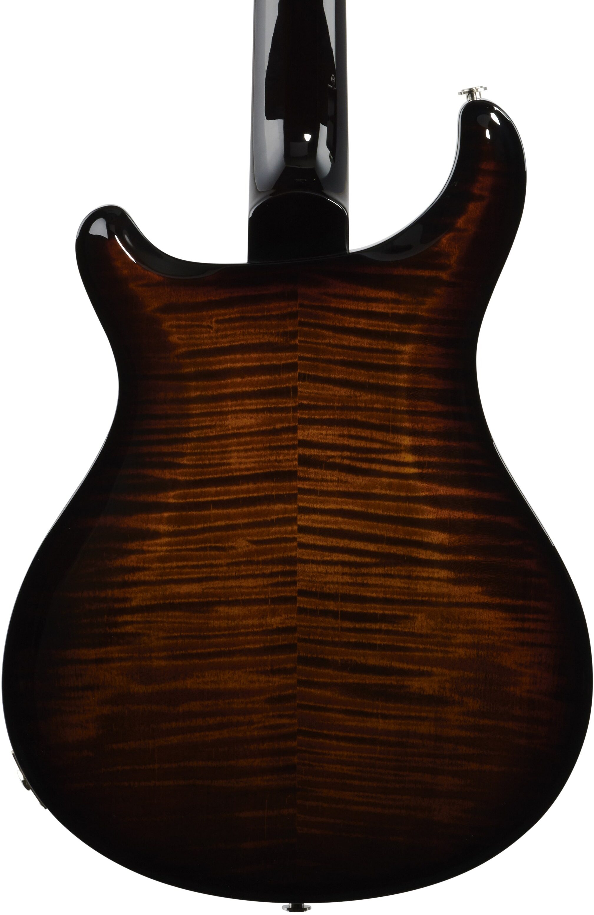 PRS Paul Reed Smith McCarty 594 Hollowbody II 10-Top Electric Guitar (with Case), Black Gold Burst, Body Straight Back