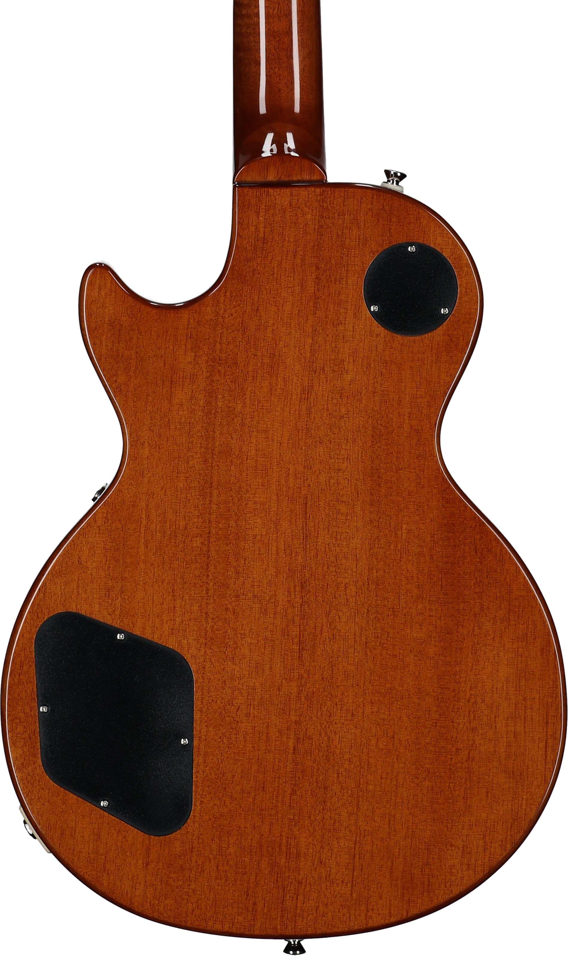 Epiphone Inspired by Gibson Les Paul Standard '50s Electric Guitar (with Gig Bag), Inverness Green, Body Straight Back