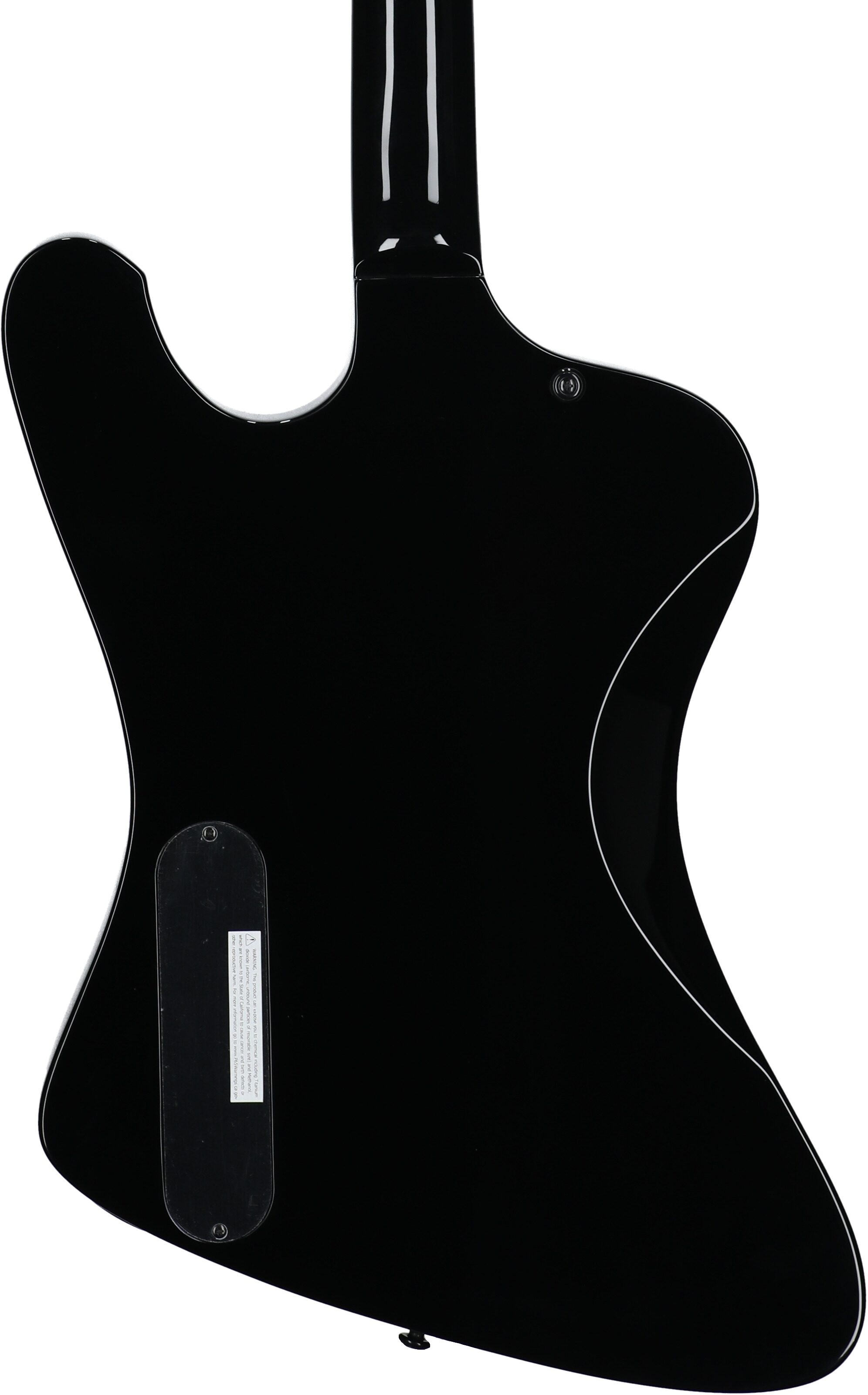 ESP LTD Phoenix-201 Electric Guitar, Black, Body Straight Back