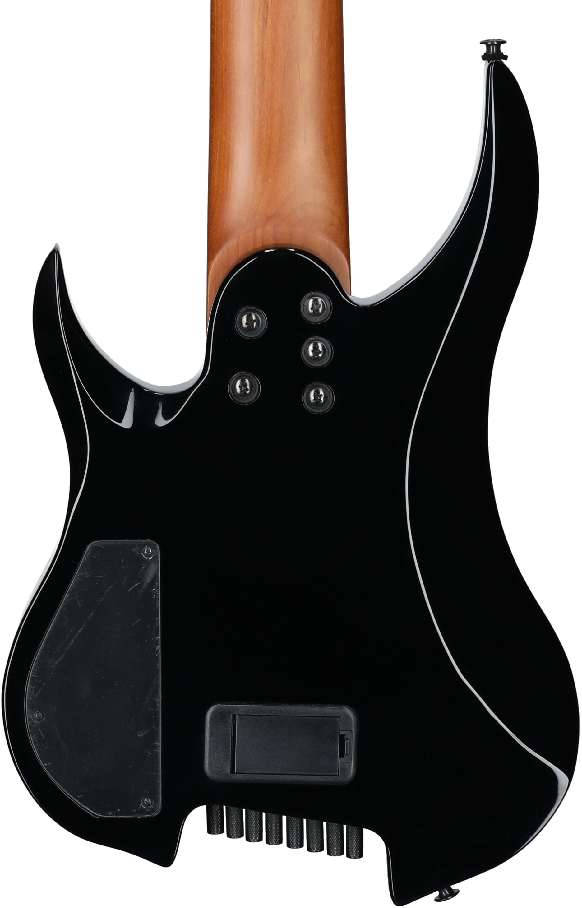 Legator Ghost G8FOD Multi-Scale Guitar (with Gig Bag), Jupiter Burst, Body Straight Back