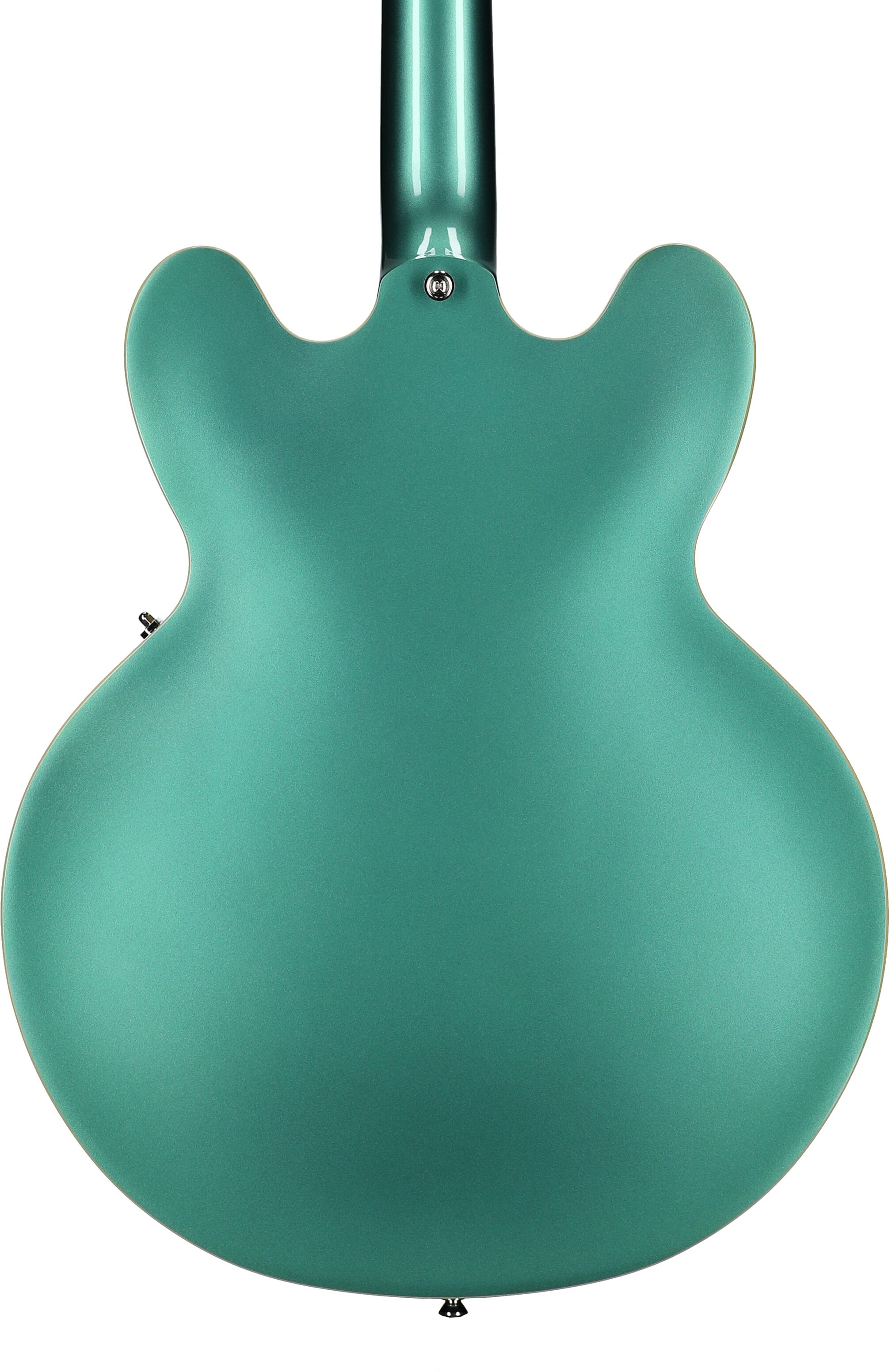 Epiphone ES-335 Traditional Pro Electric Guitar, Inverness Green, Body Straight Back