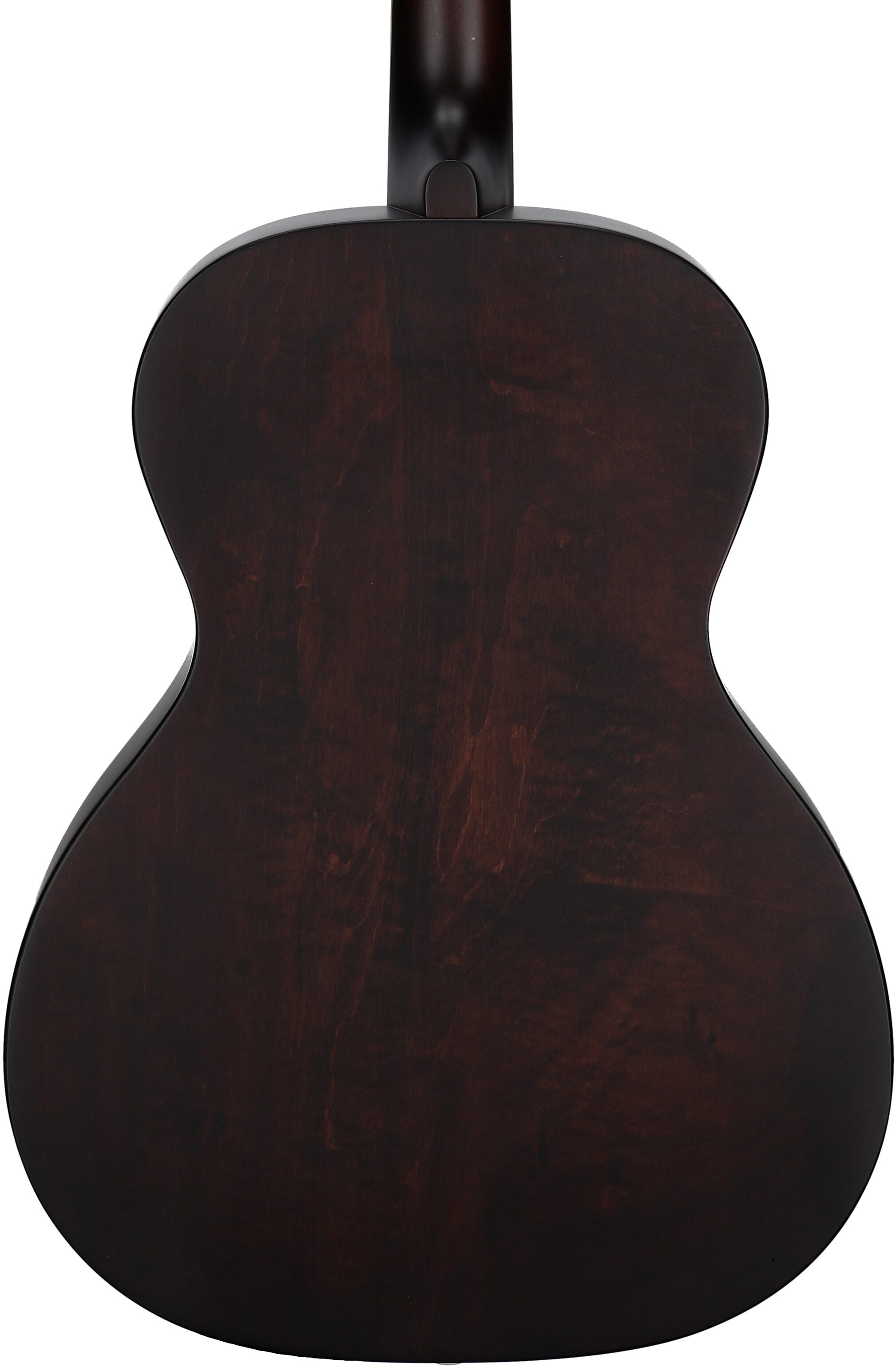 Gretsch Jim Dandy Concert Acoustic Guitar, Rex Burst, Body Straight Back