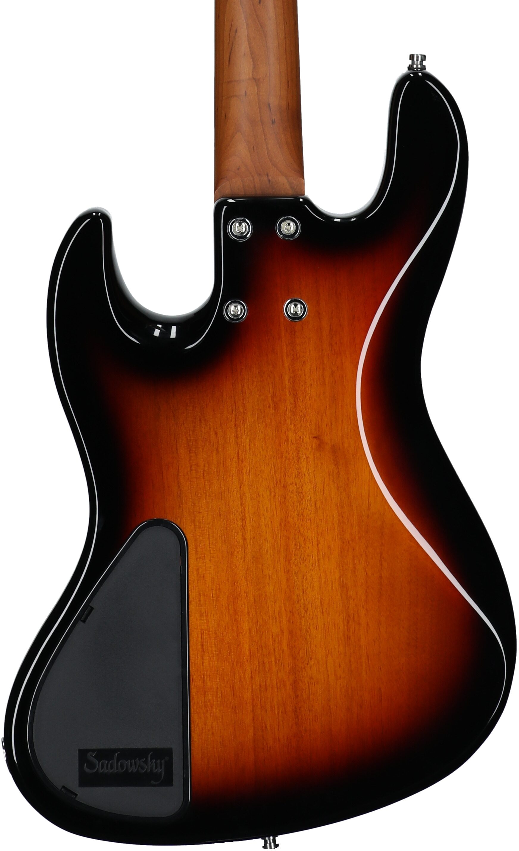 Sadowsky MetroExpress 21-Fret Vintage J/J Electric Bass, with Morado Fingerboard (with Gig Bag), Sunburst, Body Straight Back