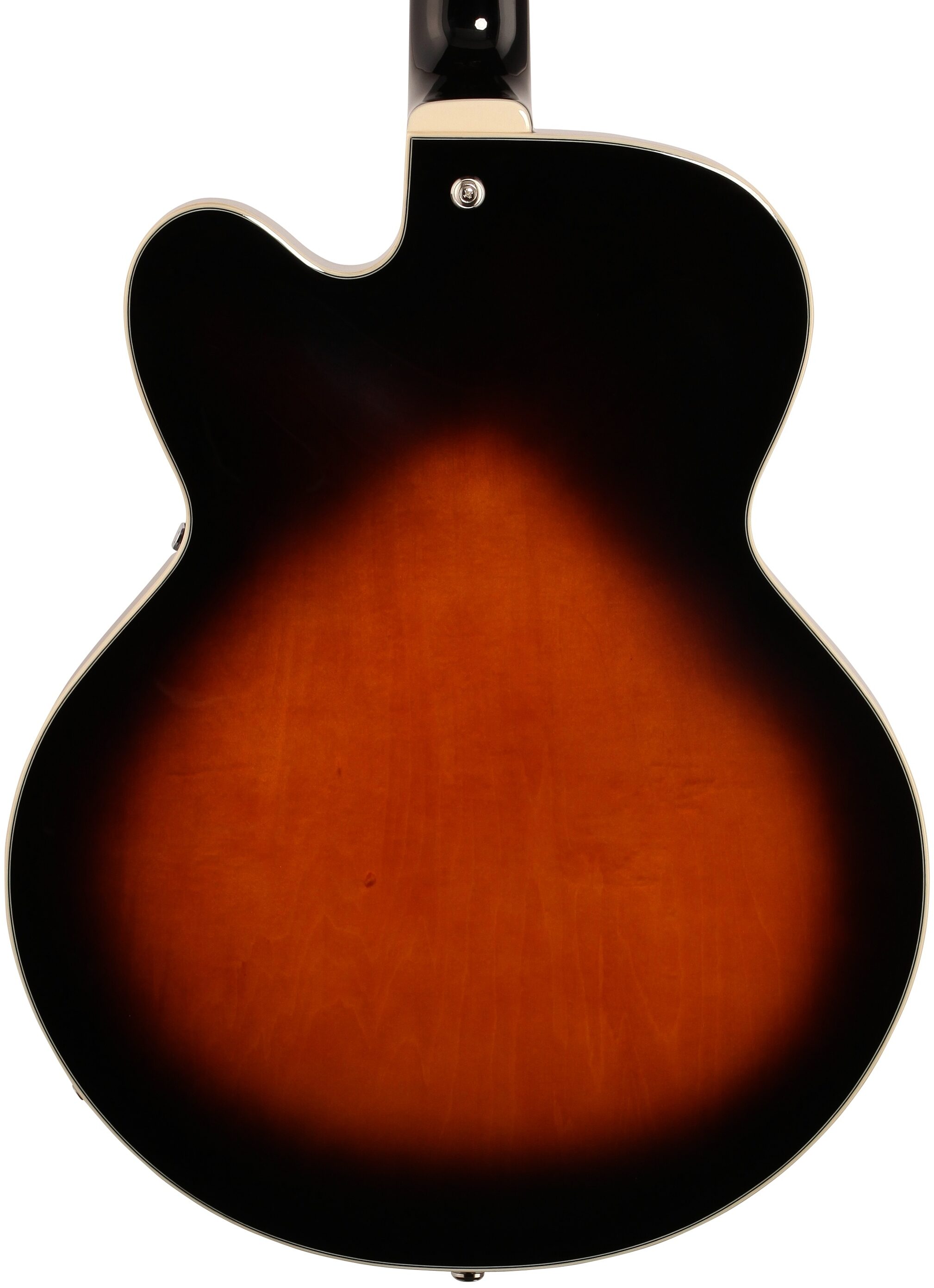 Ibanez AF75 Artcore Hollowbody Electric Guitar, Vintage Sunburst, Body Straight Back