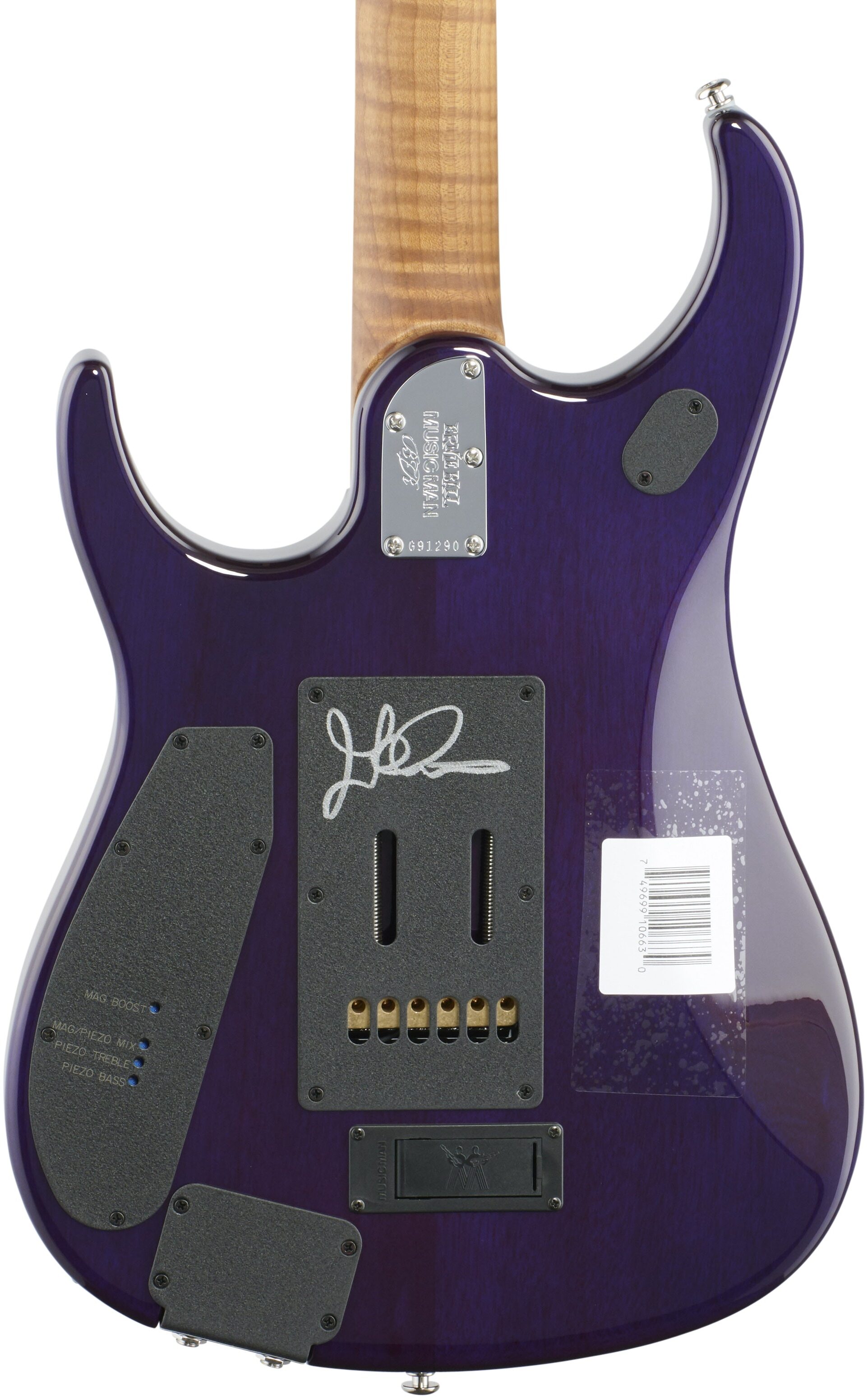 Music Man John Petrucci JP-15 BFR (with Case), Body Straight Back