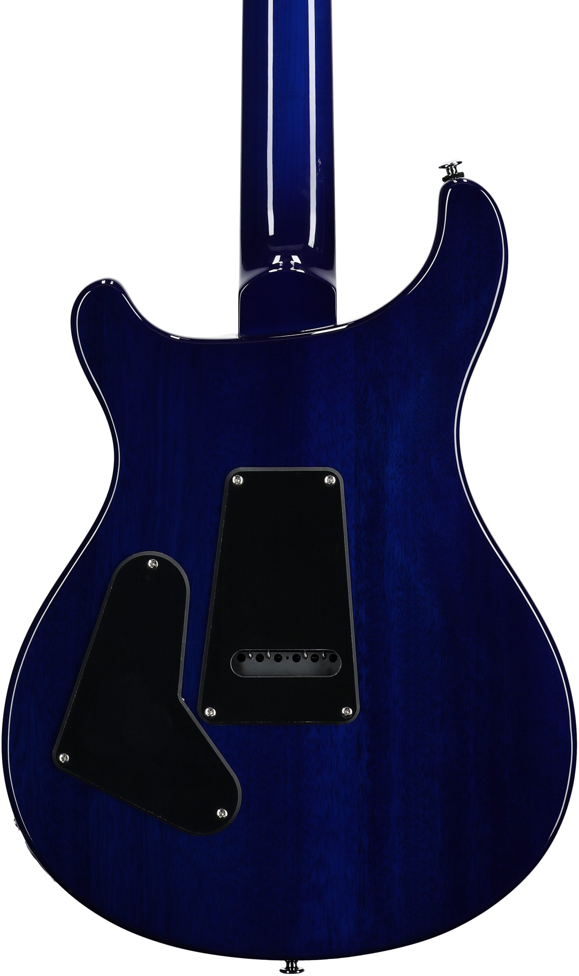 PRS Paul Reed Smith SE Custom 24 Electric Guitar (with Gig Bag), Lake Blue, Body Straight Back