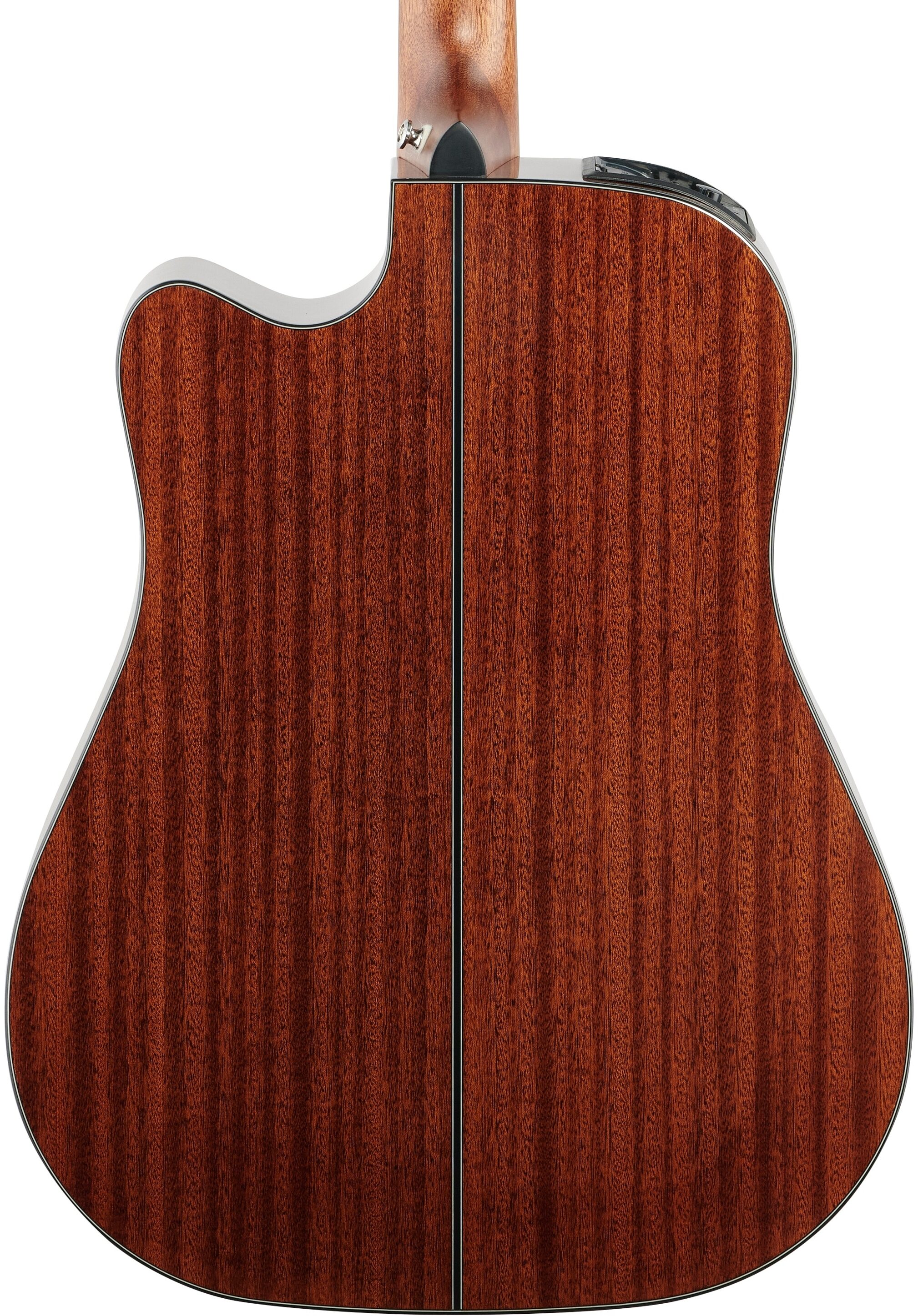Takamine GD30CE Dreadnought Cutaway Acoustic-Electric Guitar, Natural, Body Straight Back