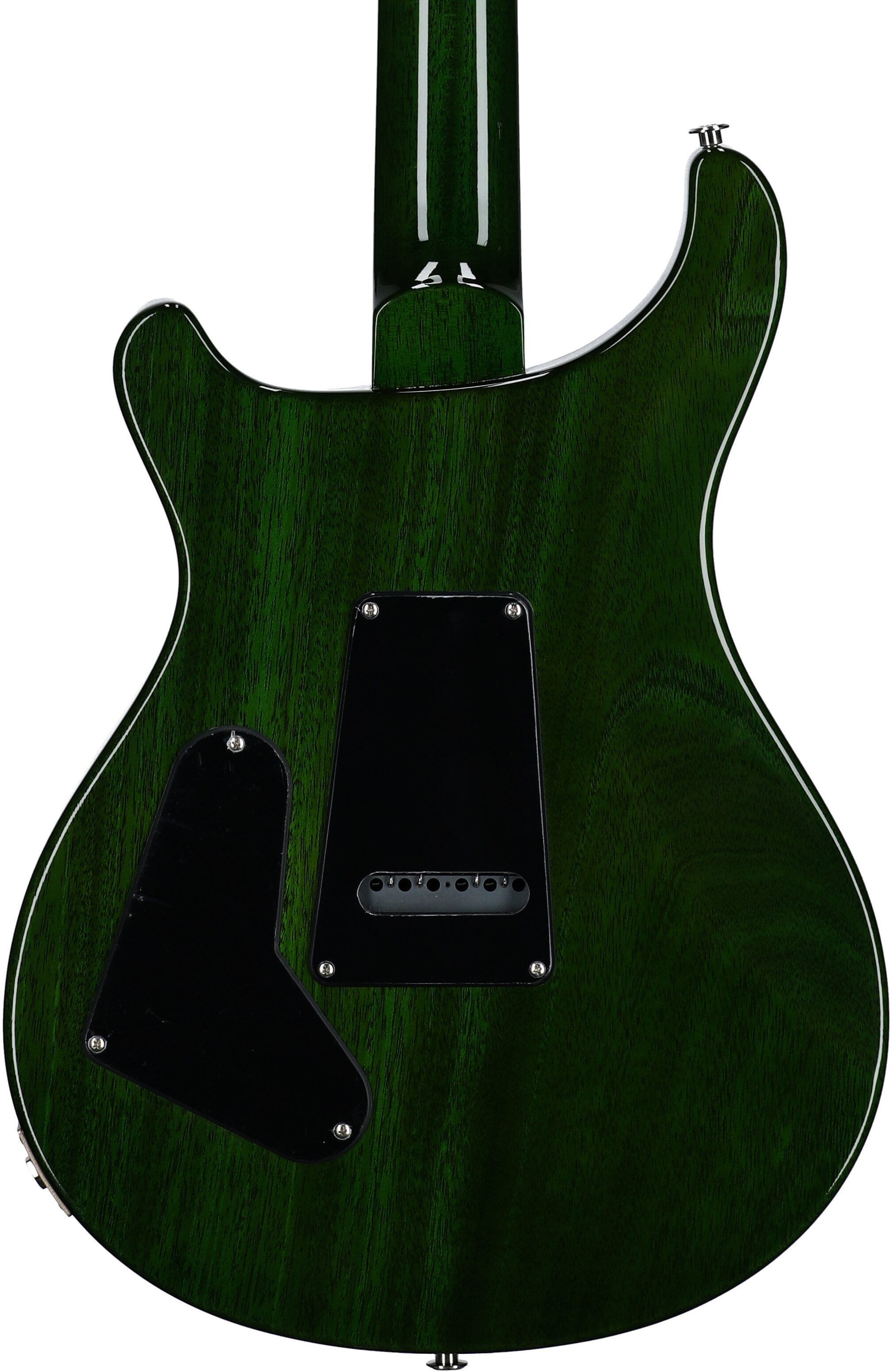 PRS Paul Reed Smith S2 Custom 24 Quilt Electric Guitar (with Gig Bag), Eriza Verde, Body Straight Back