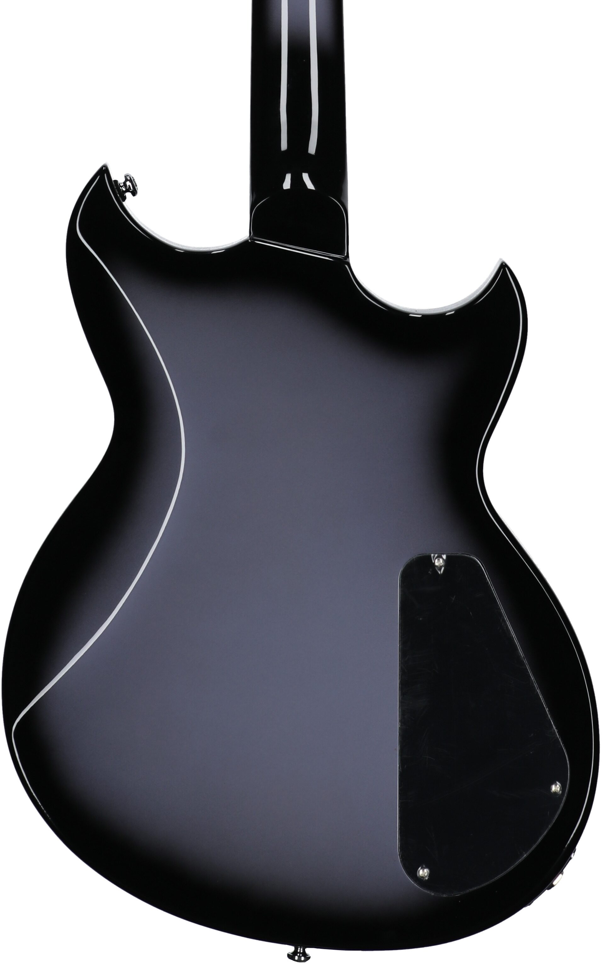 Reverend Sensei RA Electric Guitar, Left-Handed, Periwinkle Burst, Body Straight Back