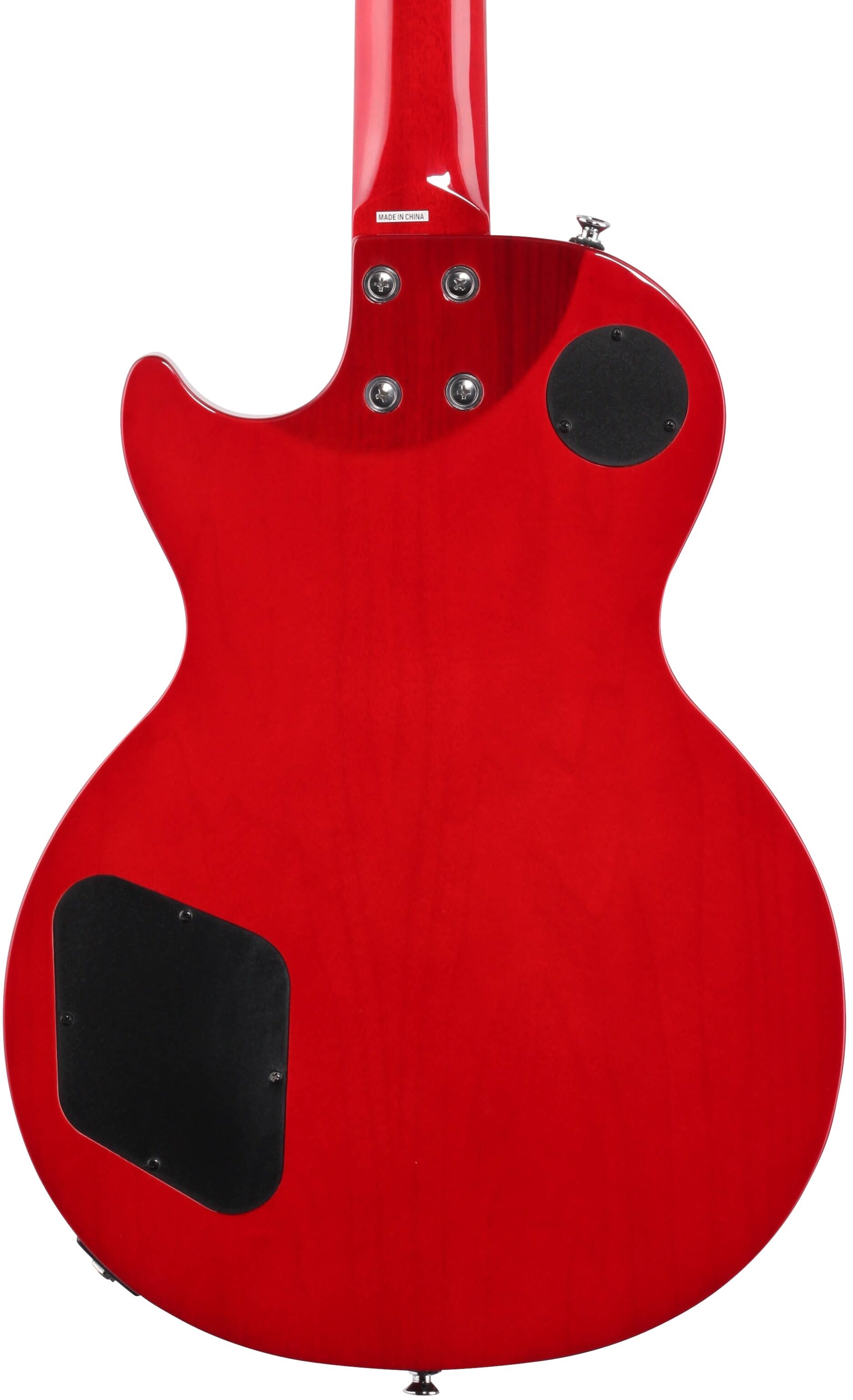 Epiphone Les Paul Studio E1 Electric Guitar, Heritage Cherry Sunburst, Body Straight Back