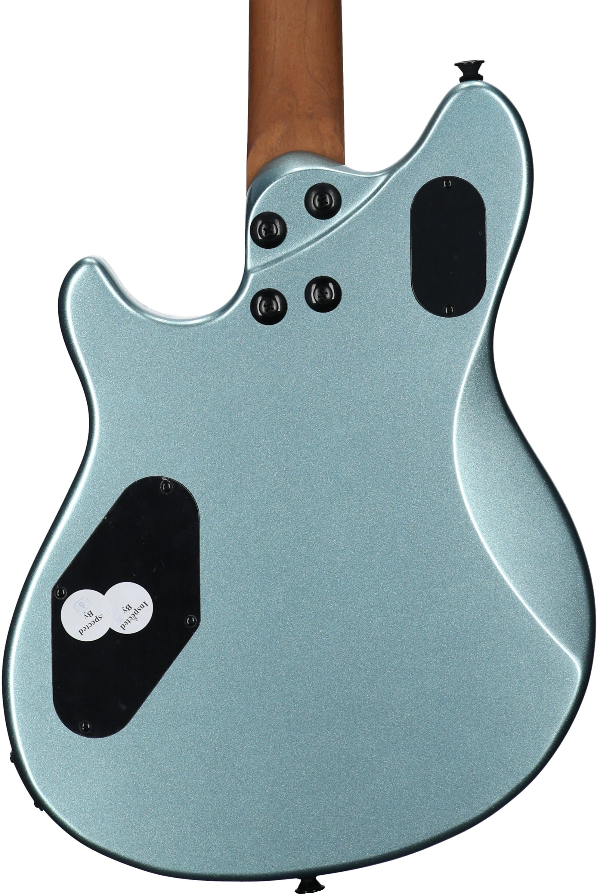 EVH Eddie Van Halen Wolfgang WG Standard T.O.M. Electric Guitar, Sea Foam Pearl Metallic, Body Straight Back