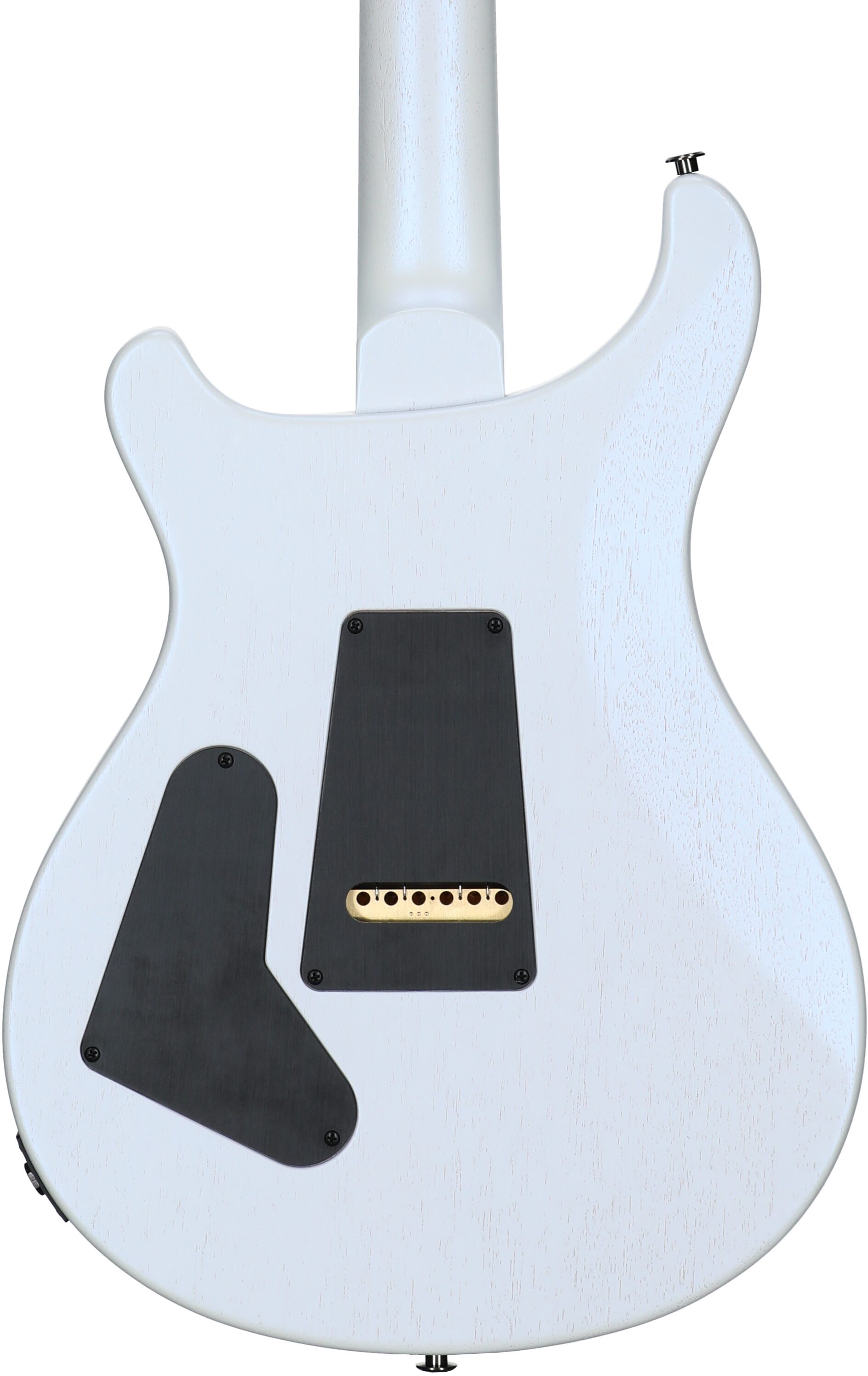 PRS Paul Reed Smith Satin Standard 24 Electric Guitar (with Case), Pearl White, Body Straight Back