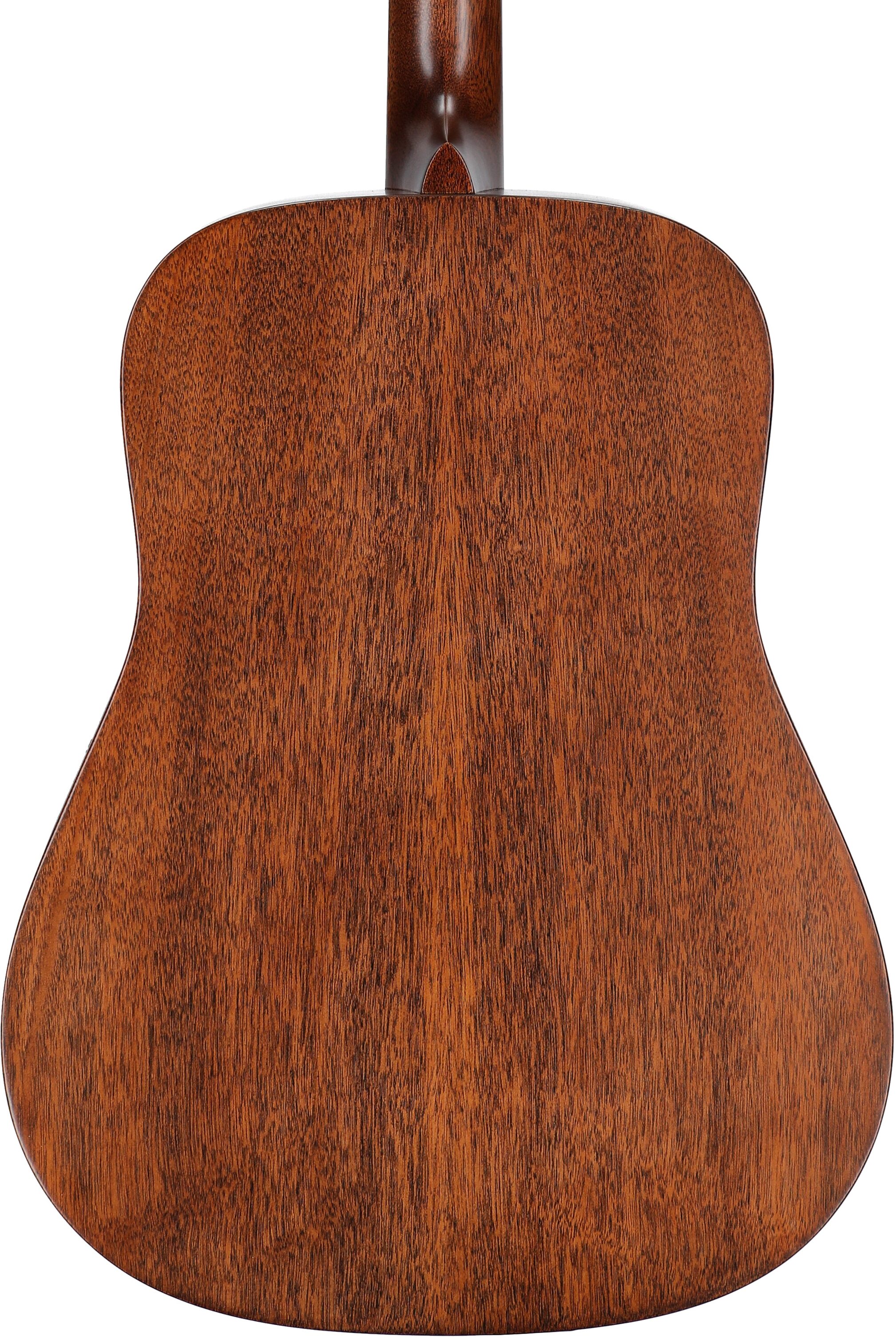 Martin D-17-v2 Acoustic Guitar (with Case), Natural, Body Straight Back