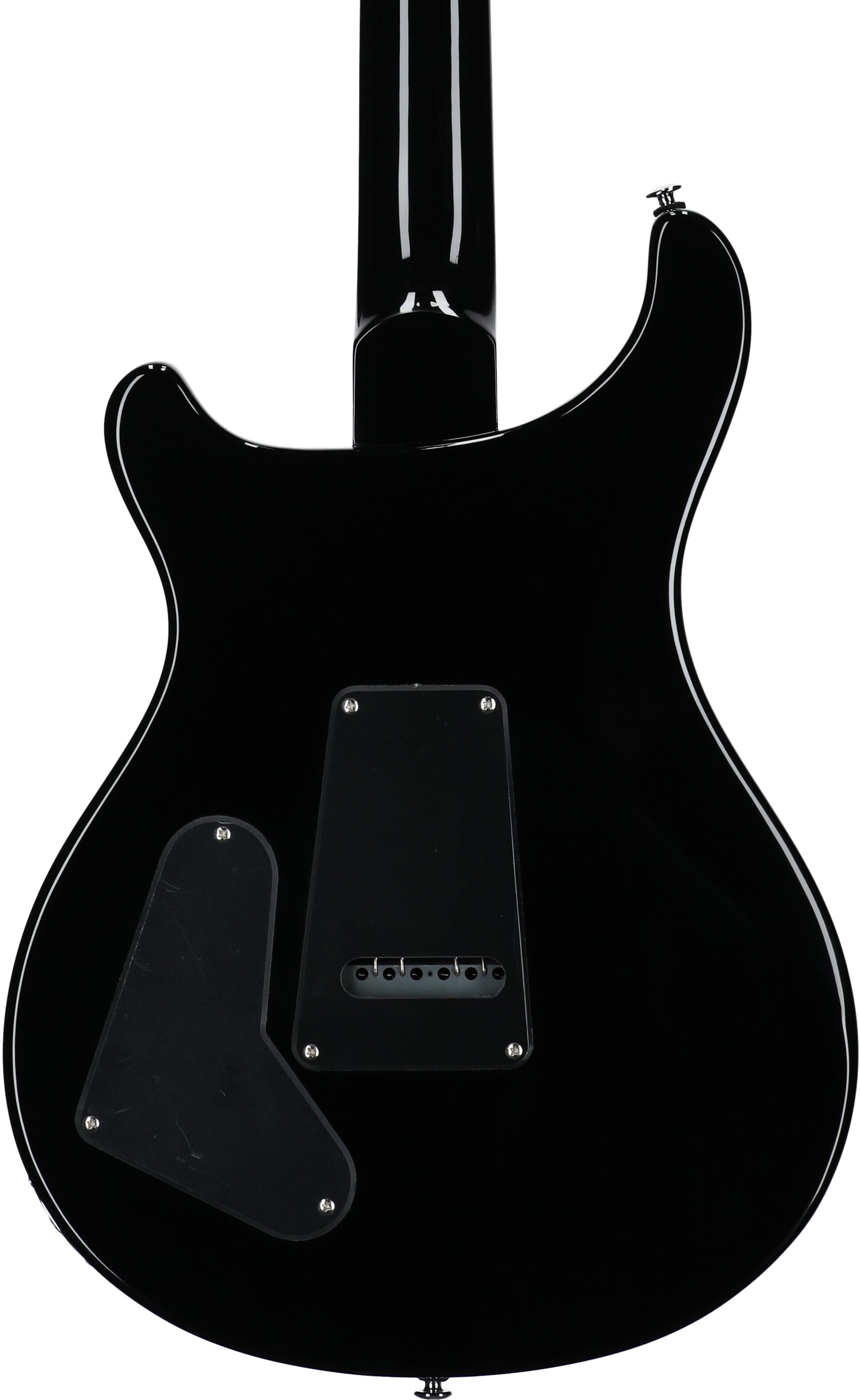 PRS Paul Reed Smith SE Special Semi-Hollow Electric Guitar (with Gig Bag), Charcoal Burst, Body Straight Back