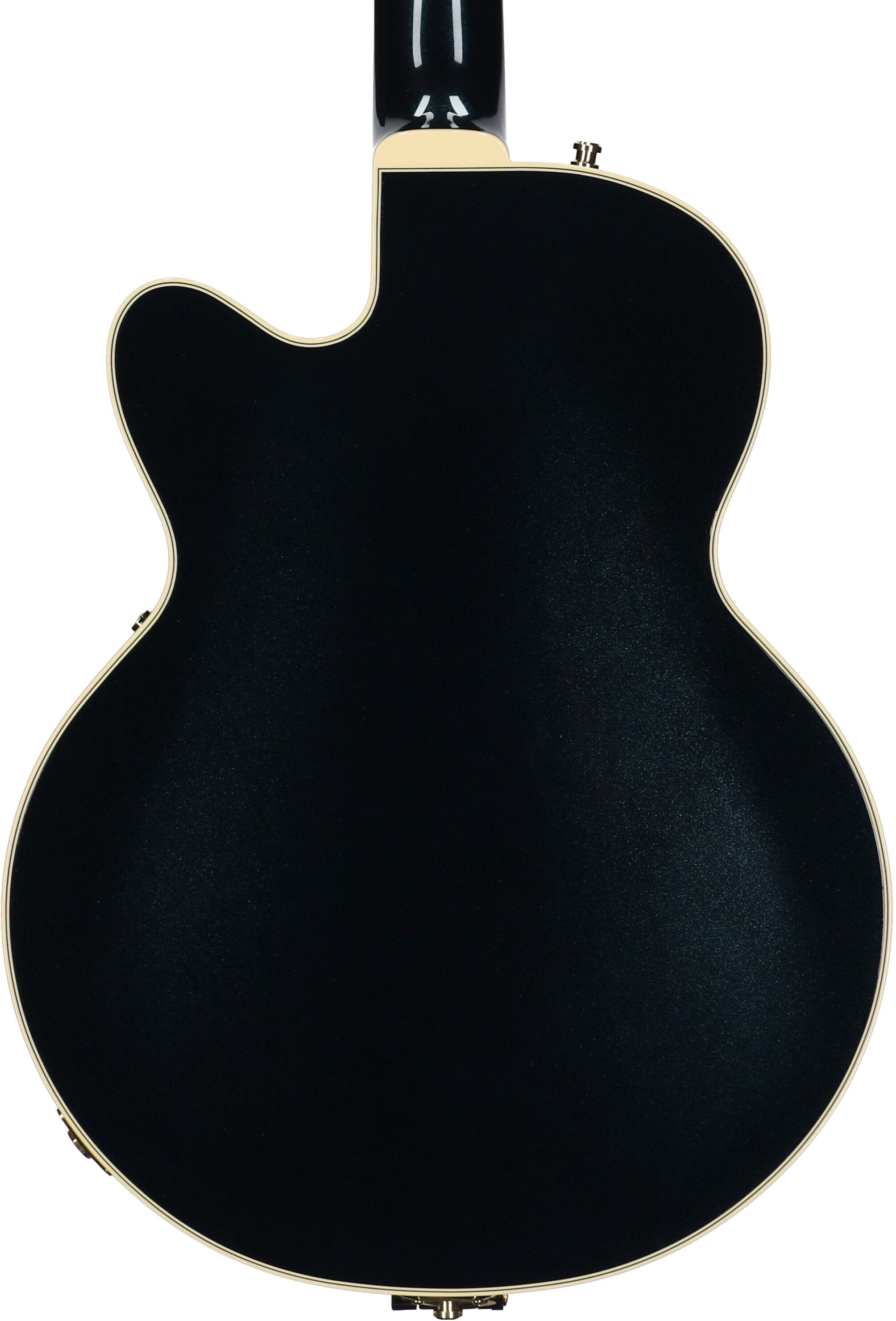 Gretsch Professional Collection Broadkaster Jr LX Center Block SC Electric Guitar, Midnight Sapphire, Body Straight Back