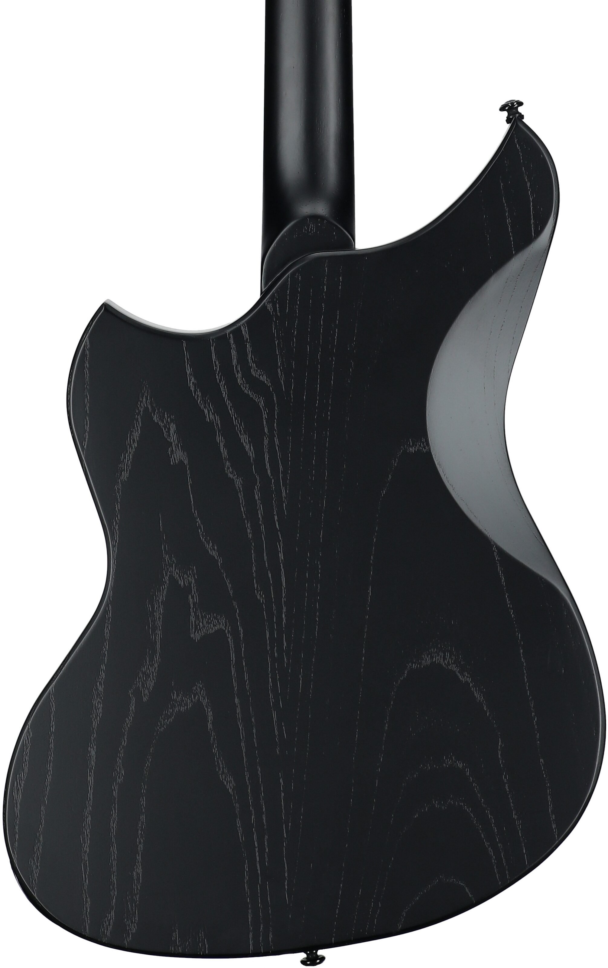 Dunable DE Yeti Electric Guitar (with Gig Bag), Matte Black, Body Straight Back