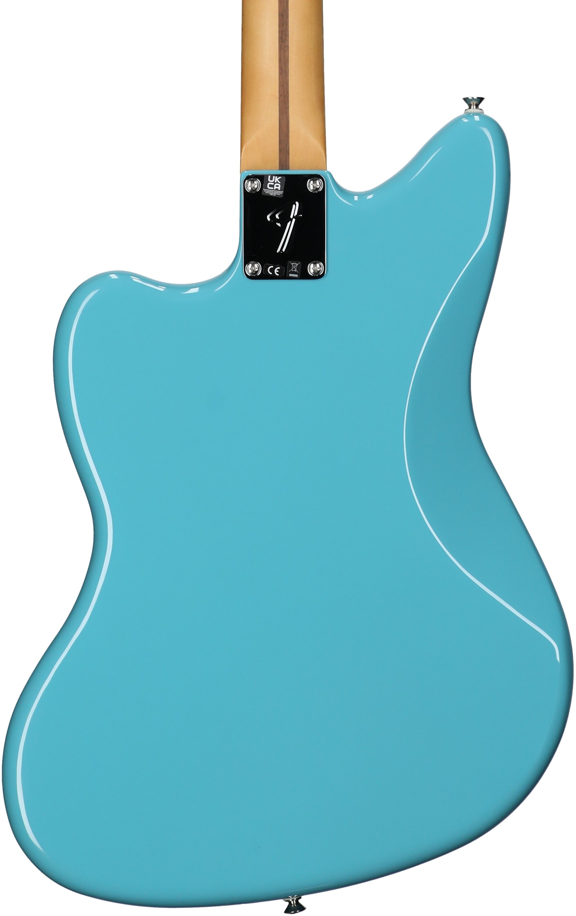 Fender Player II Jazzmaster Electric Guitar, with Rosewood Fingerboard, Aquatone Blue, Body Straight Back