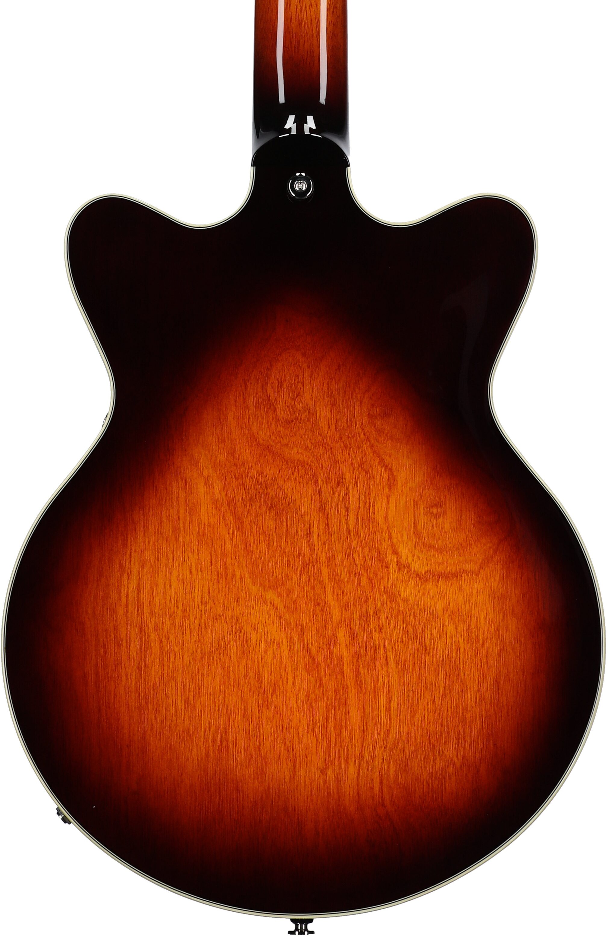 Gretsch G2655 Streamliner Center Block Junior Electric Guitar, Double Cut Forge Glow, Body Straight Back