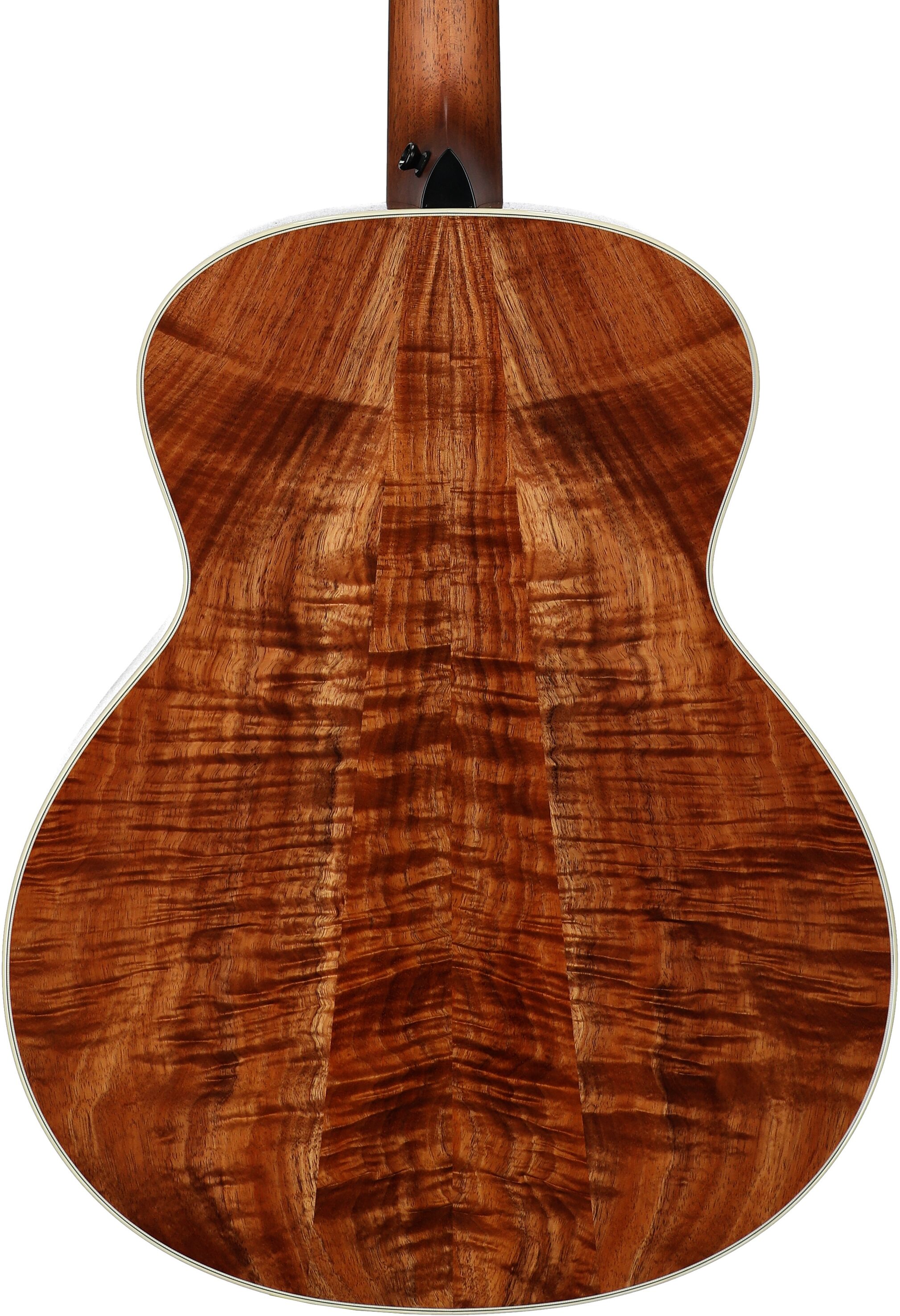 Taylor Gold Label 814e Koa Acoustic-Electric Guitar (with Case), Golden Brown Sunburst, Body Straight Back