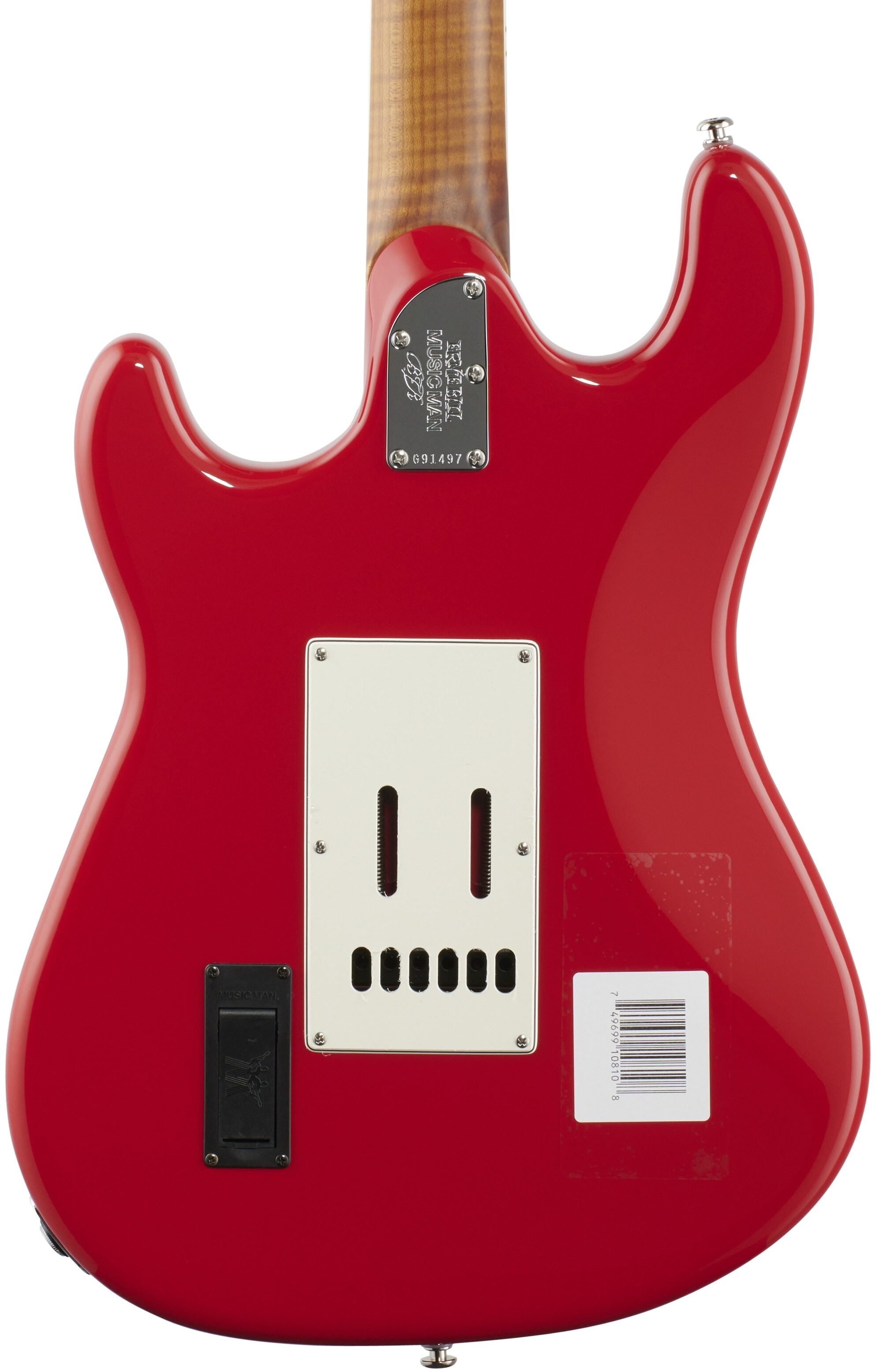 Ernie Ball Music Man Cutlass BFR Electric Guitar (with Case), Body Straight Back