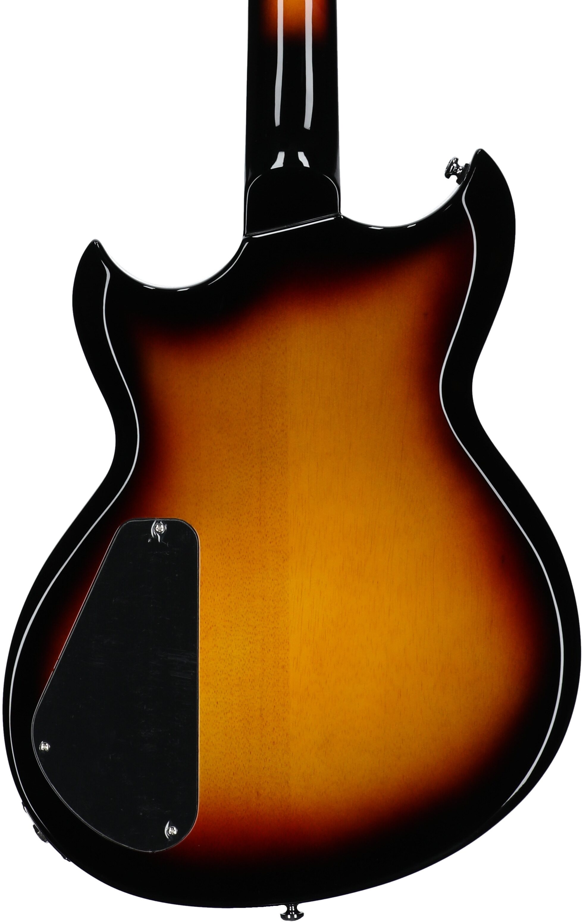 Reverend Bob Balch Signature Electric Guitar, 3-Tone Sunburst, Body Straight Back