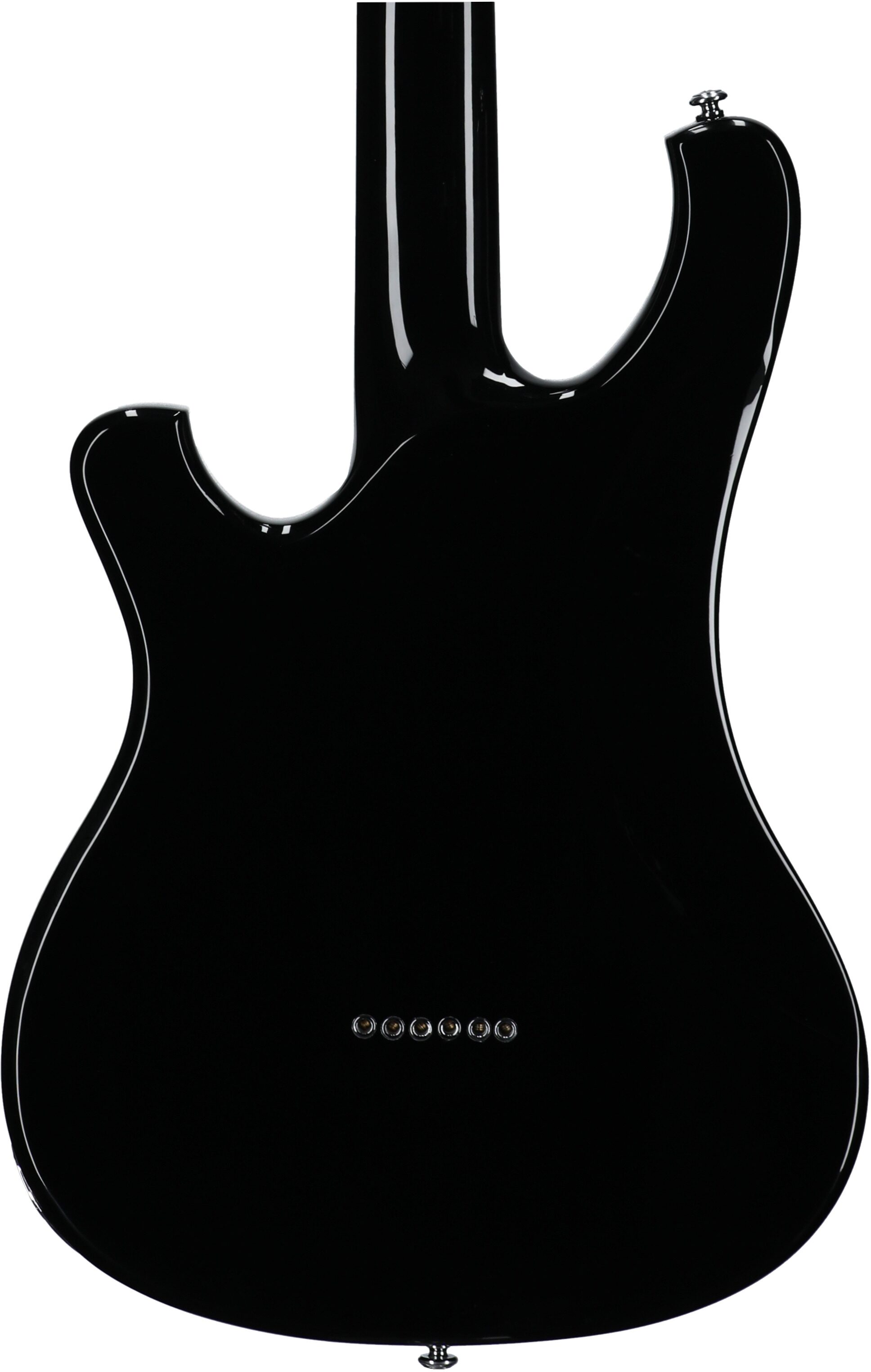 Schecter Stargazer 12 Electric Guitar, 12-String, Gloss Black, Body Straight Back