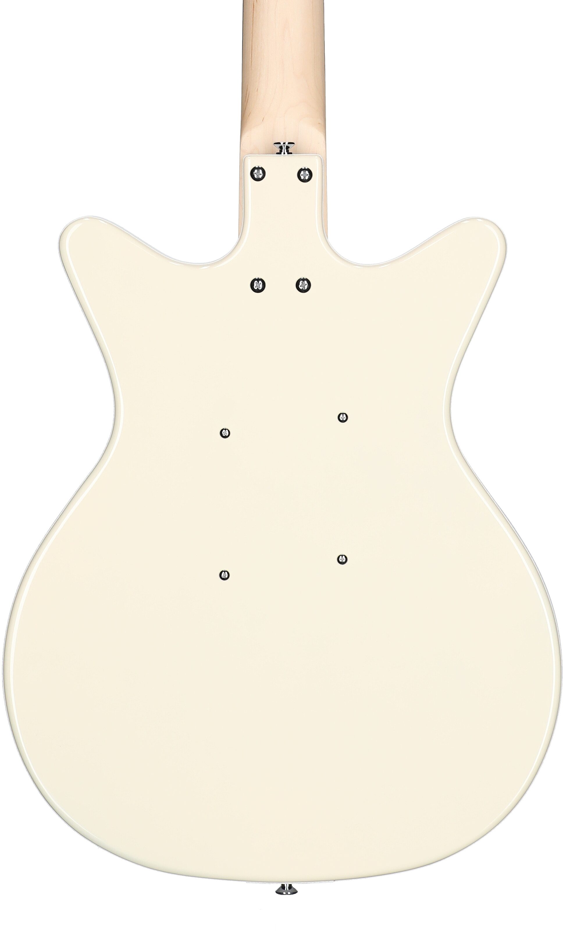 Danelectro Stock '59 Electric Guitar, Vintage Cream, Body Straight Back