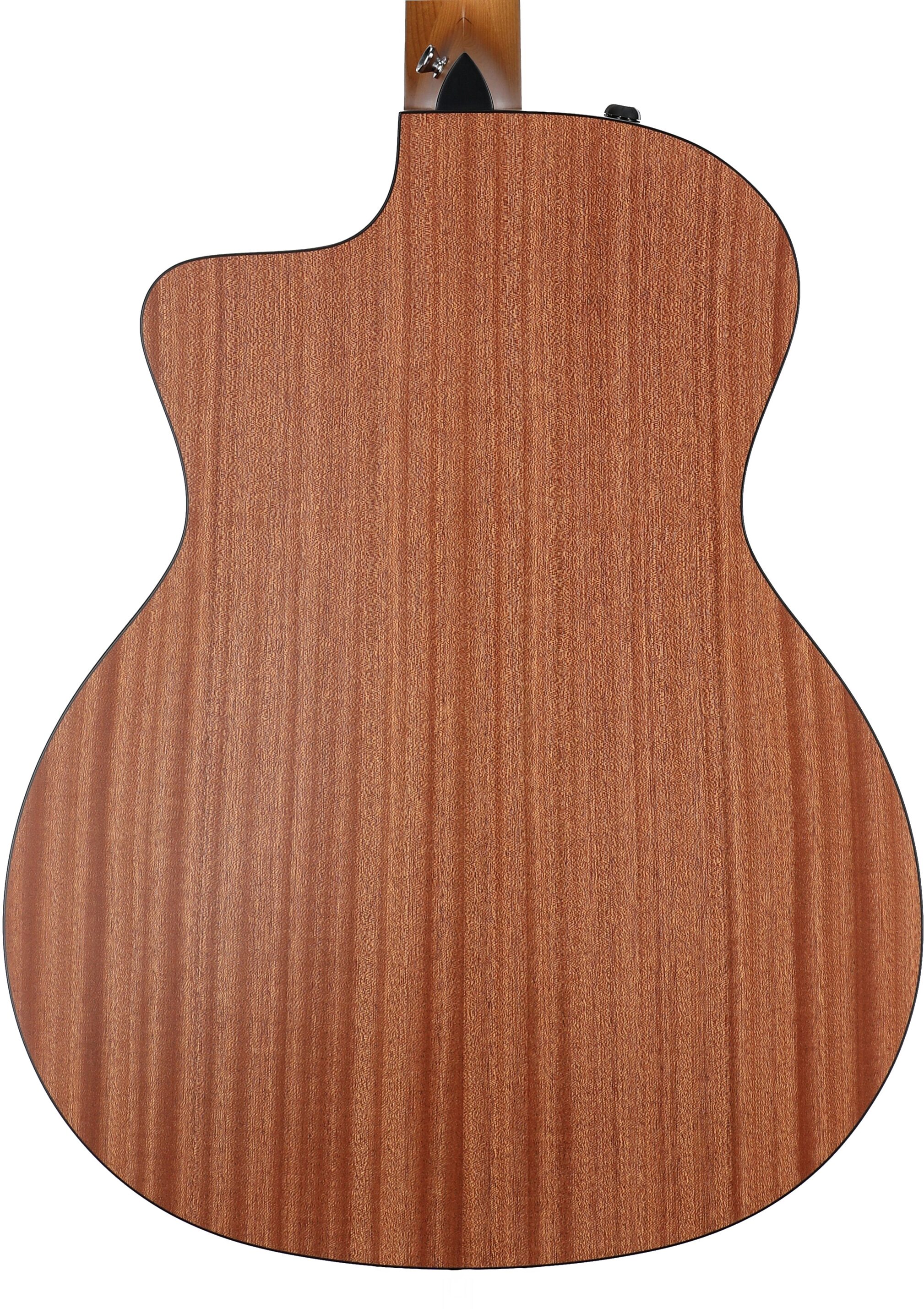 Taylor 114ce-S Grand Auditorium Acoustic Electric Guitar (with Gig Bag), New, Body Straight Back