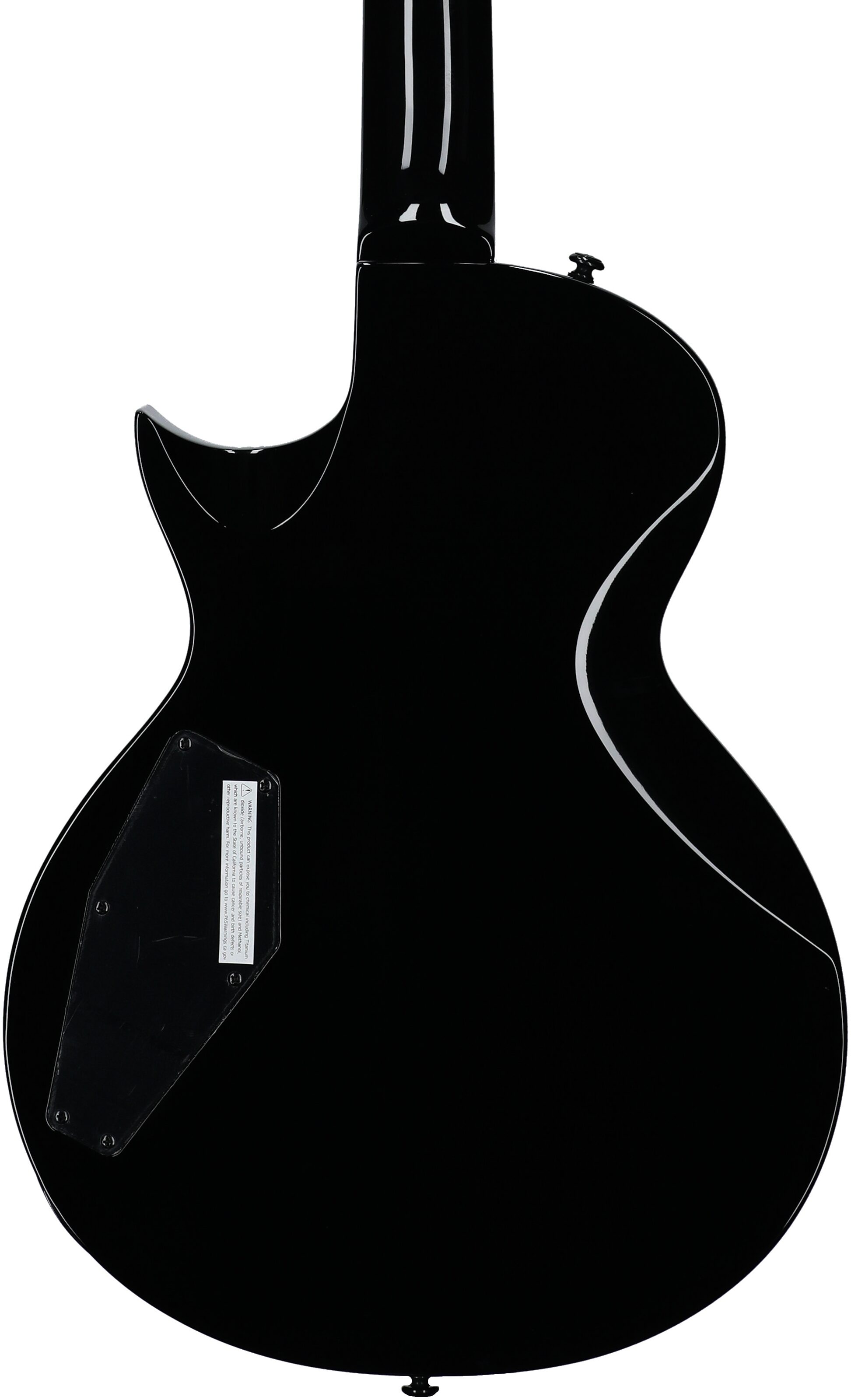 ESP LTD EC-201 Electric Guitar, Black, Body Straight Back