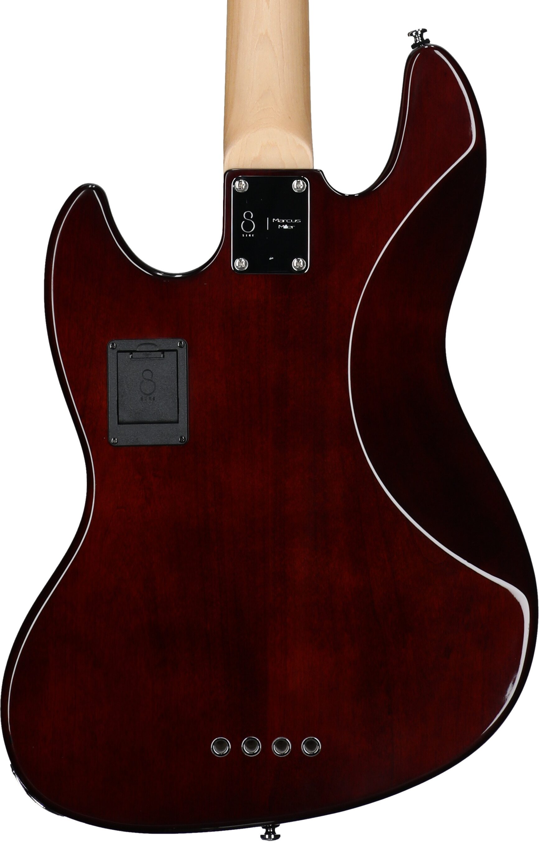 Sire Marcus Miller V7 Electric Bass, 4-String, Tobacco Sunburst, Body Straight Back