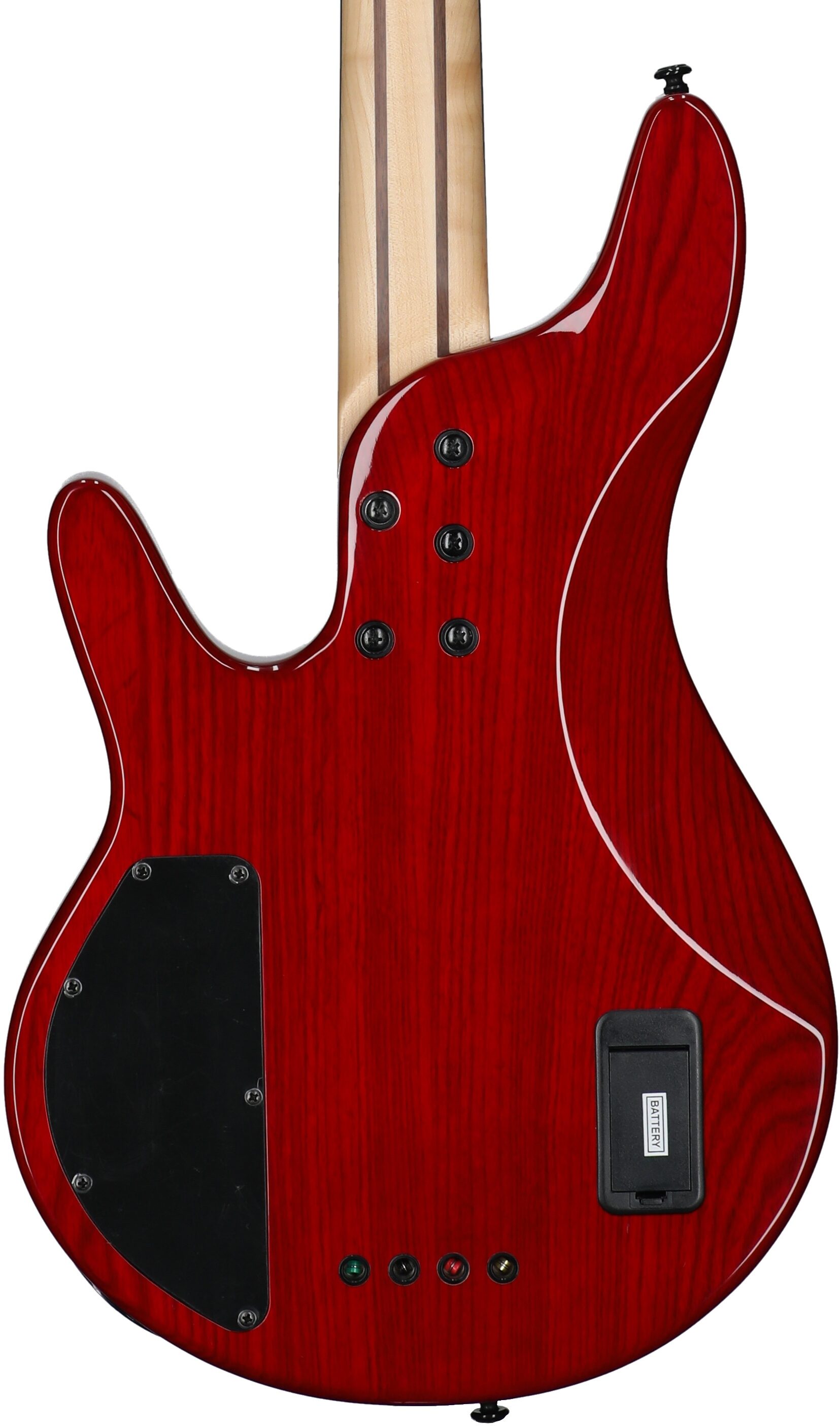 Michael Kelly Pinnacle 4 Electric Bass, Cherry Burl, Body Straight Back