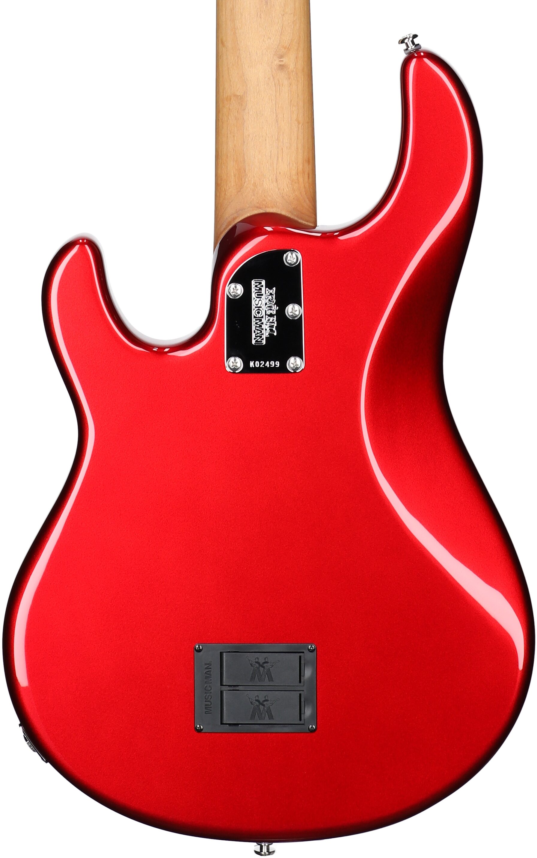 Ernie Ball Music Man StingRay 5 Special HH Electric Bass (with Case), Candyman, Body Straight Back