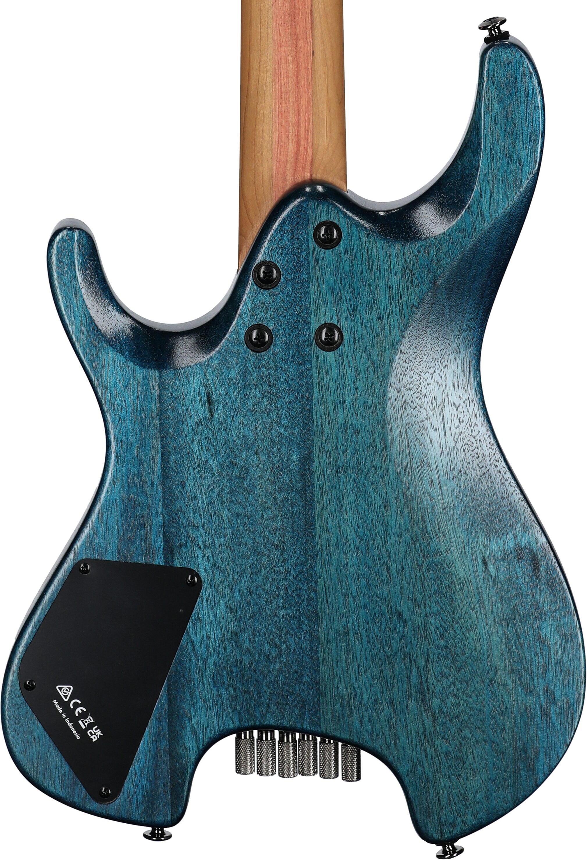 Ibanez Q52PB Electric Guitar (with Gig Bag), Cosmic Blue, Body Straight Back