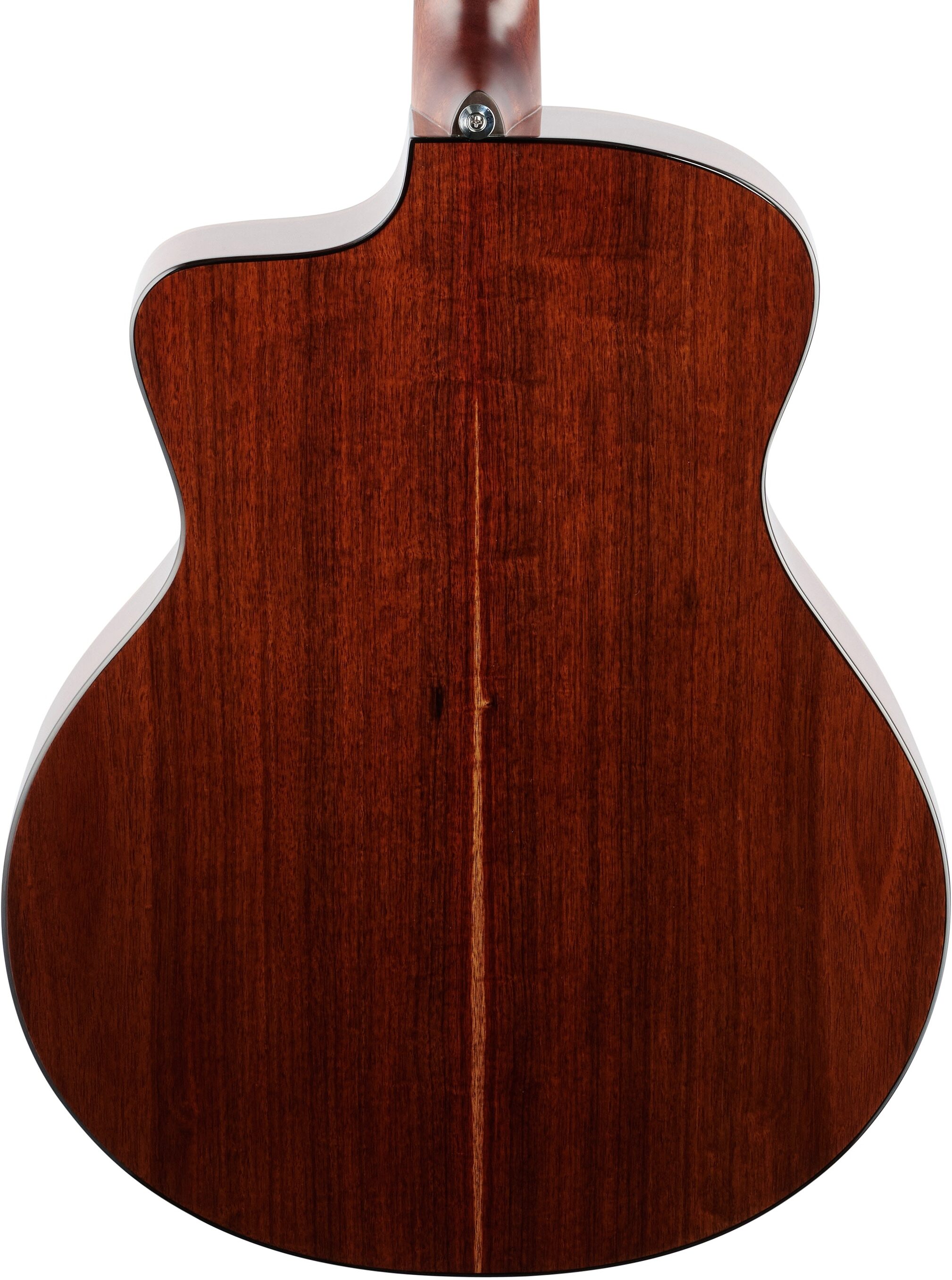 Ibanez Jon Gomm JGM10 Signature Acoustic-Electric Guitar (with Case), Body Straight Back