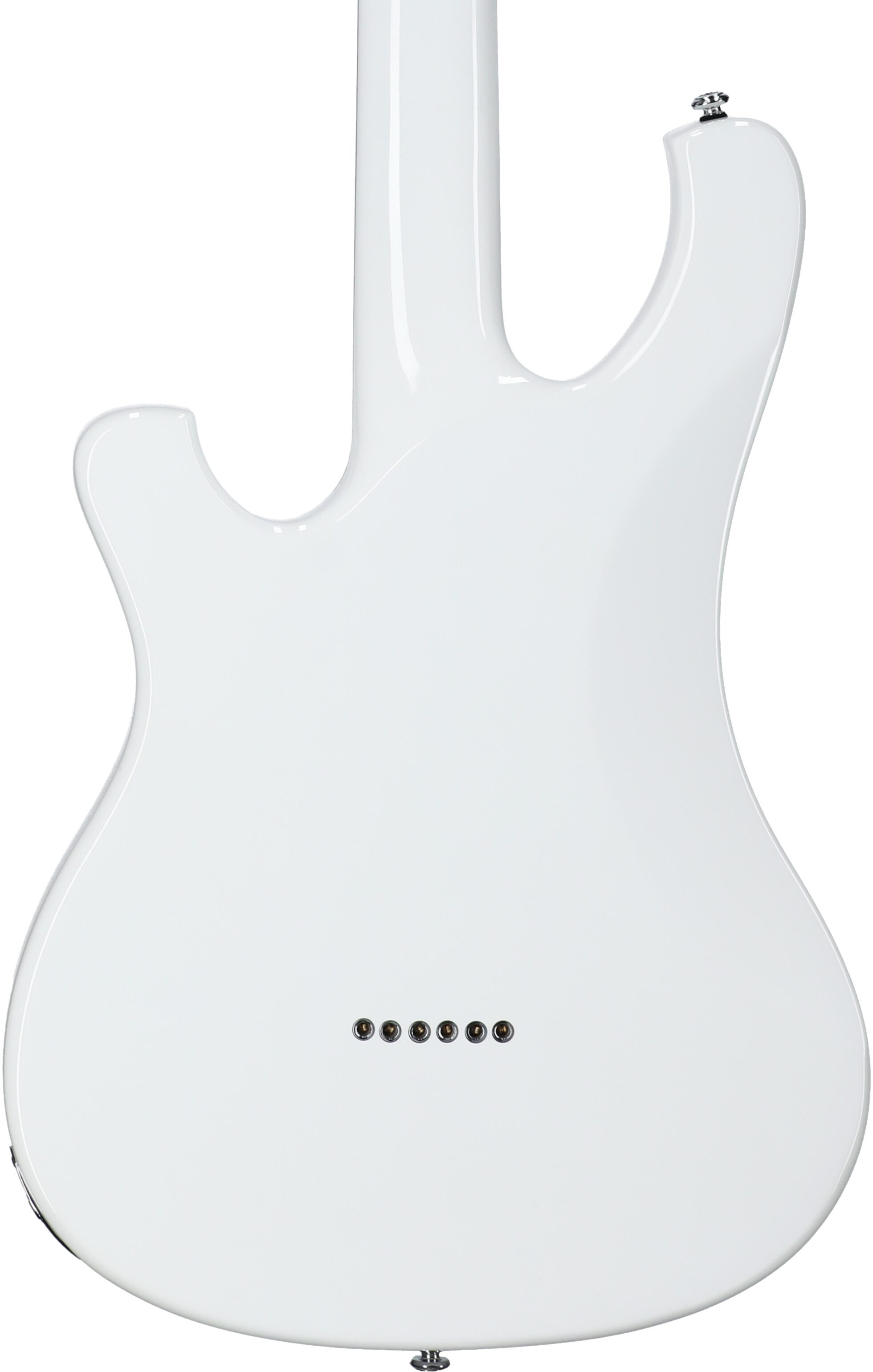 Schecter Stargazer 12 Electric Guitar, 12-String, Gloss White, Body Straight Back