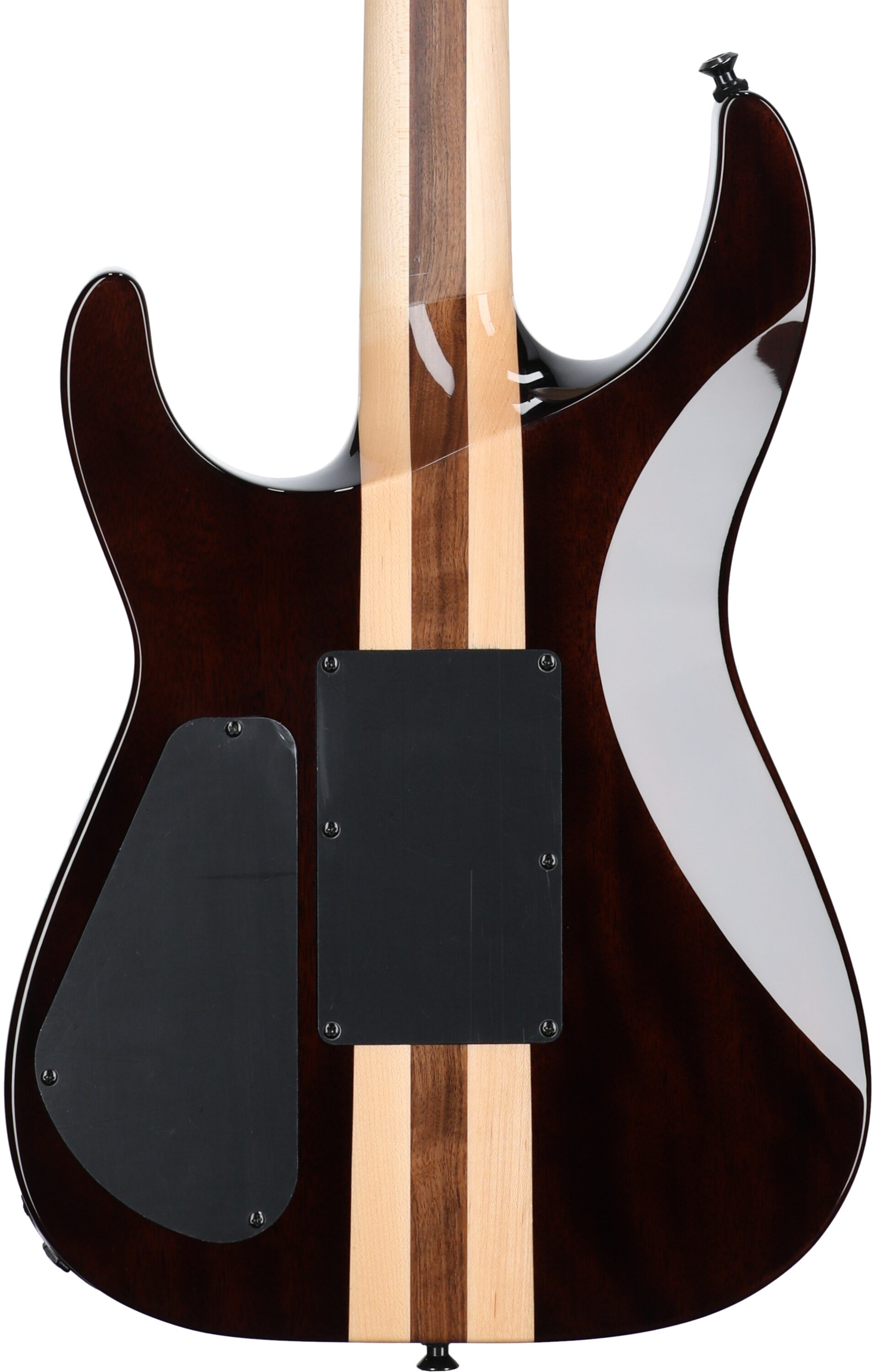 Jackson Pro Plus Soloist SLA3Q Electric Guitar (with Gig Bag), Poplar Burst, Open Box (Very Good), Body Straight Back