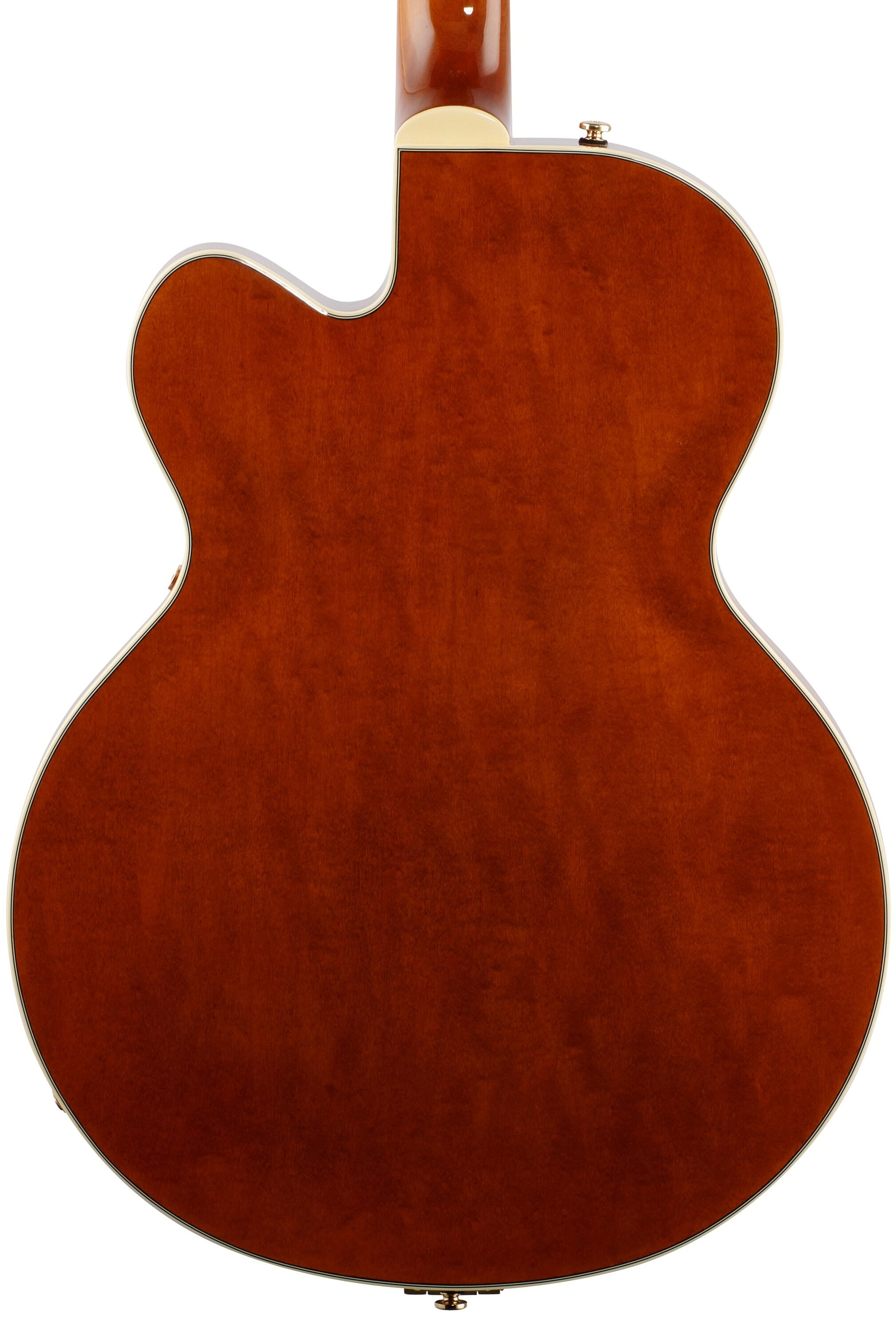 Gretsch G2410TG Streamliner Hollowbody Single-Cut Electric Guitar, Single Barrel, Body Straight Back