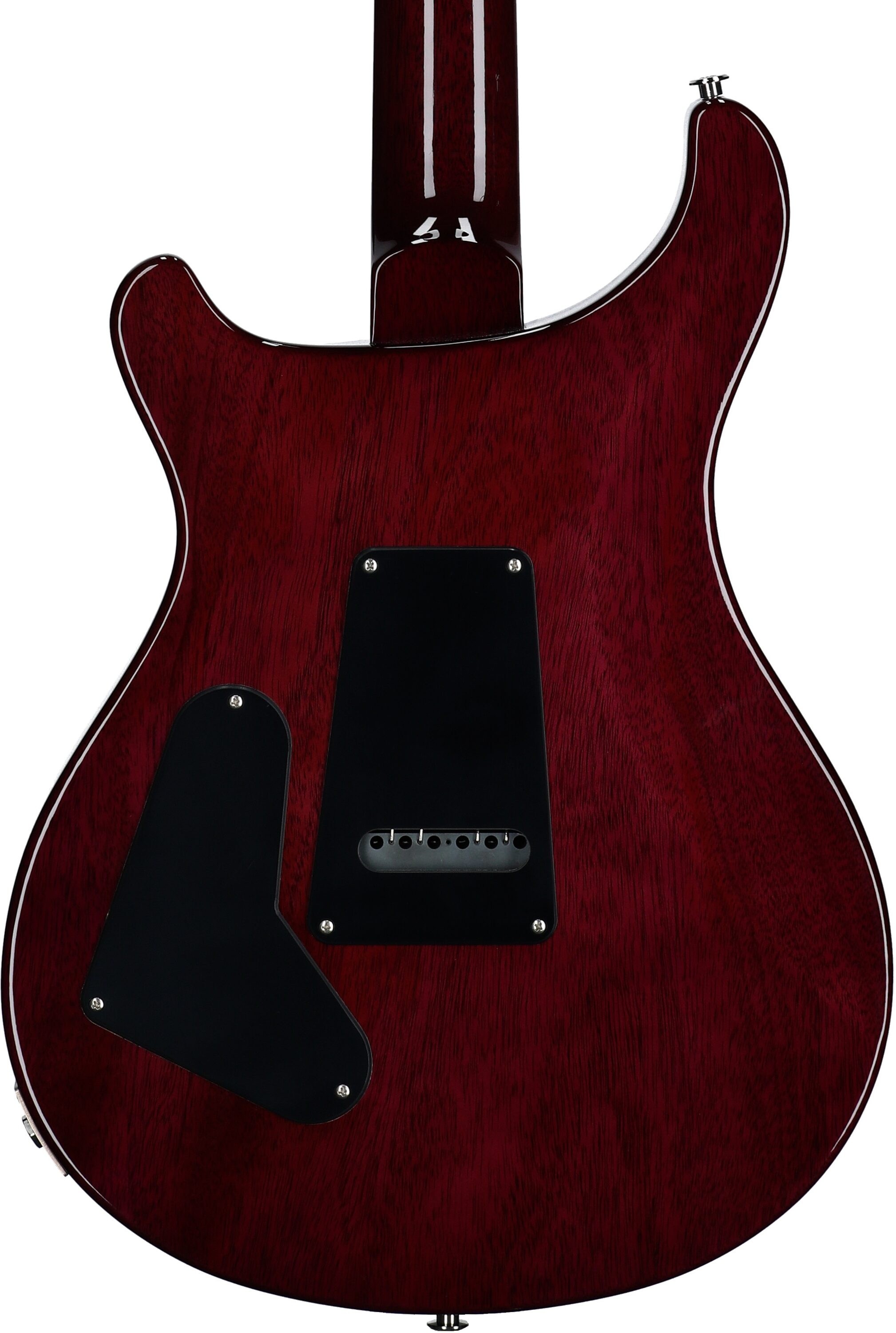 PRS Paul Reed Smith S2 Custom 24-08 Electric Guitar (with Gig Bag), Faded Gray Black Purple Burst, Open Box (Very Good), Body Straight Back