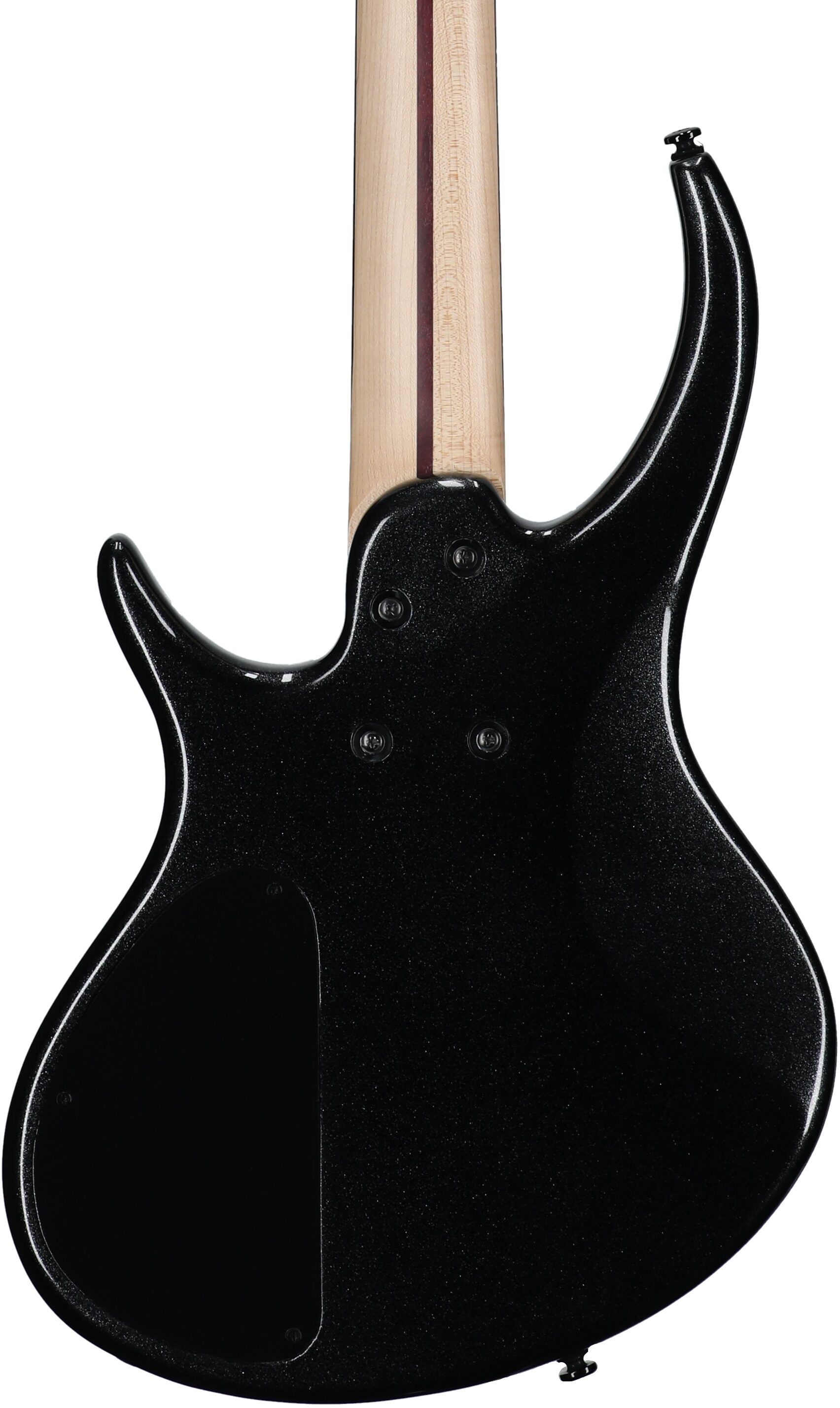 Tobias Growler IV Premium Electric Bass (with Gig Bag), Black Pearl, Body Straight Back