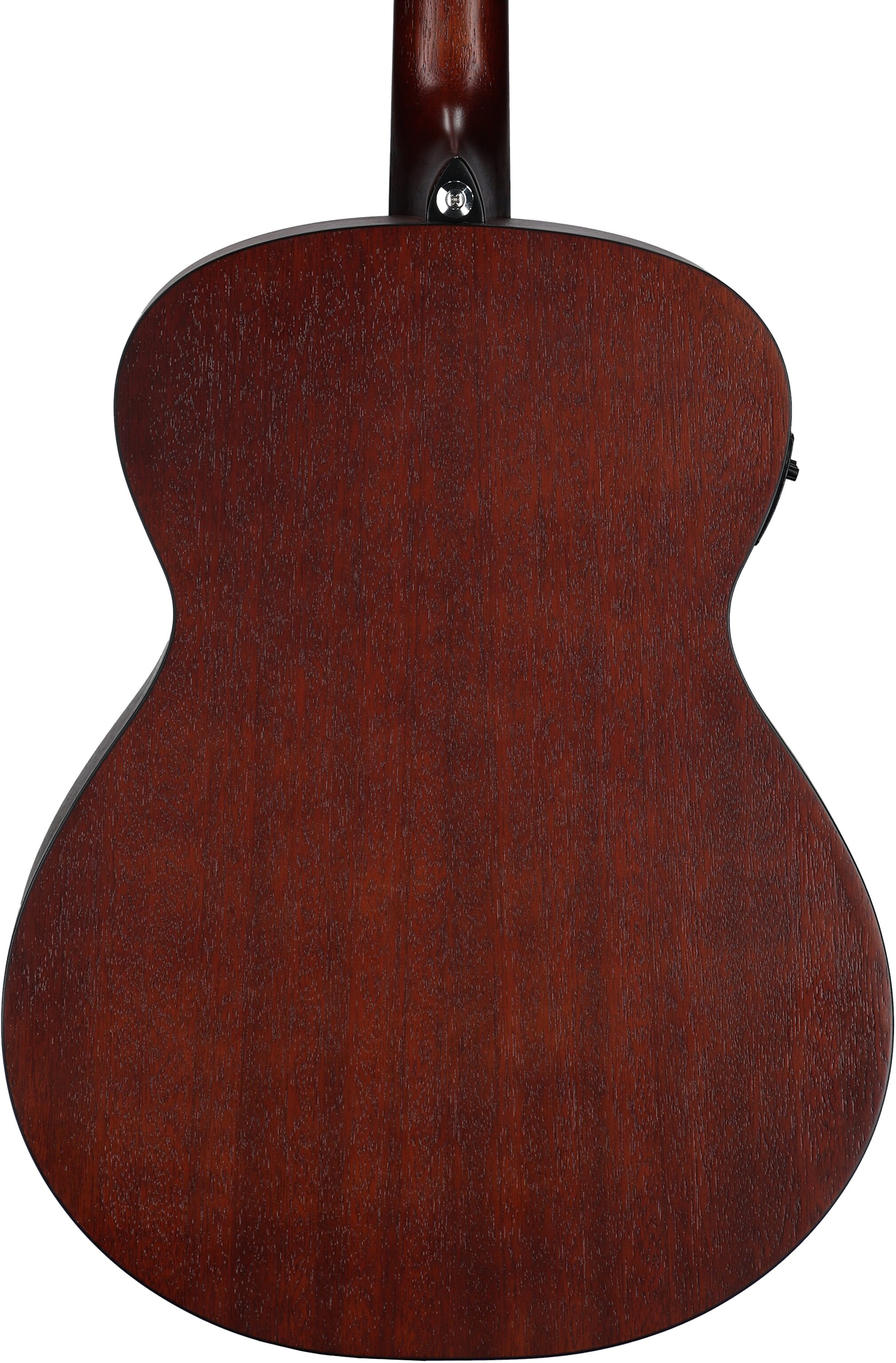 Ibanez PC54E Acoustic-Electric Guitar, Weathered Black Open Pore, Body Straight Back