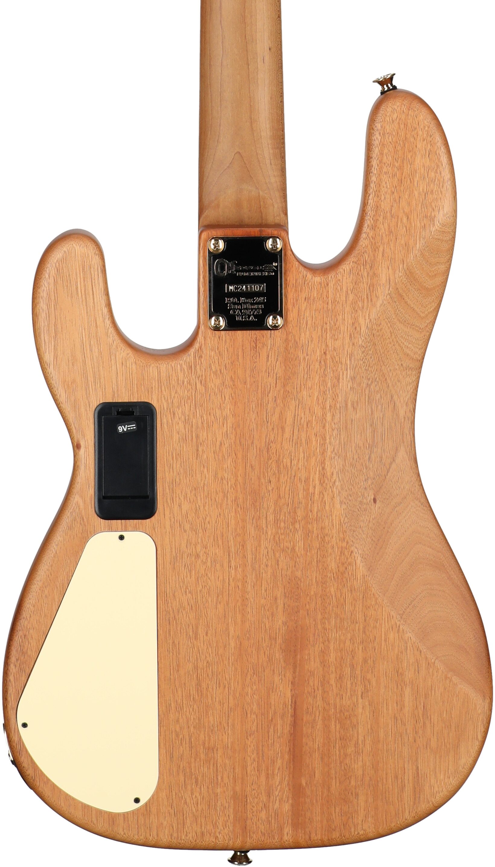 Charvel Pro-Mod San Dimas PJ IV Electric Bass, Natural, Body Straight Back